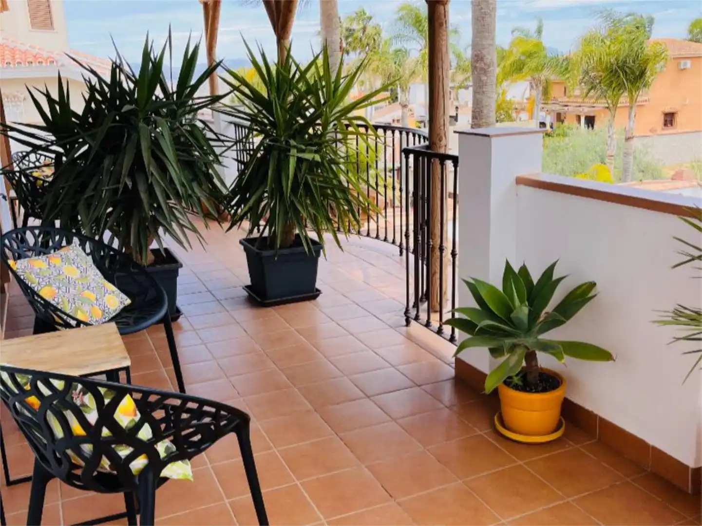 Terraza de Casa o chalet en venta en Alhaurín El Grande con Aire acondicionado, Terraza y Piscina