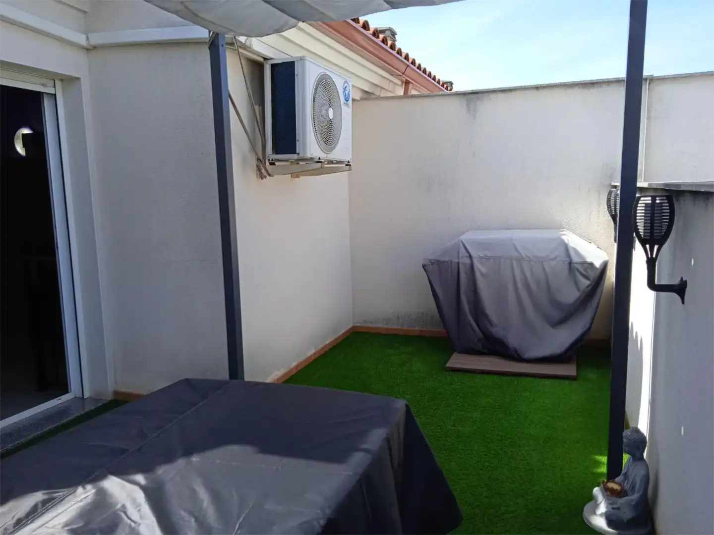 Terrassa de Casa adosada en venda en Alzira amb Aire condicionat, Terrassa i Balcó