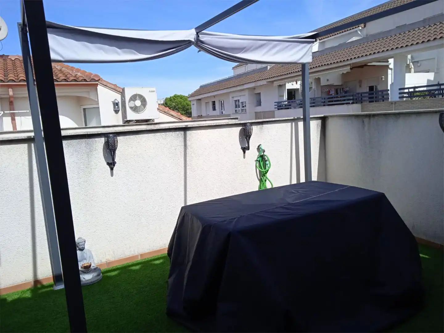 Terrassa de Casa adosada en venda en Alzira amb Aire condicionat, Terrassa i Balcó
