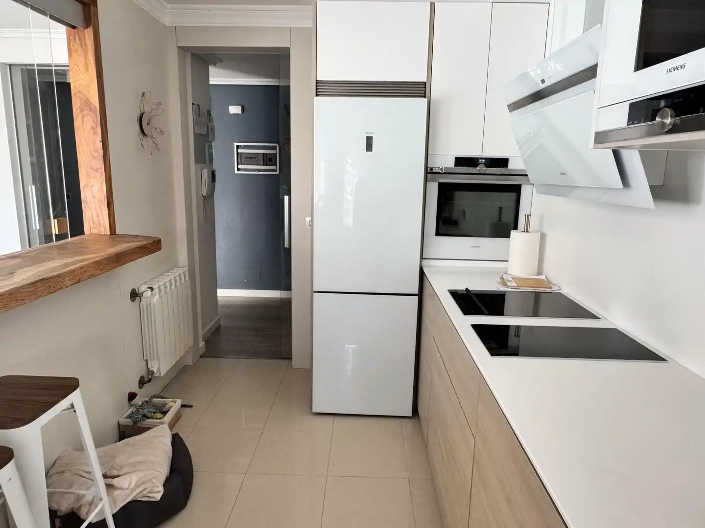 Flat for rent in Ronda do Carme, 50, Recatelo - O Carme Kitchen of Flat for rent in Lugo with Heating, Parquet flooring and Terrace