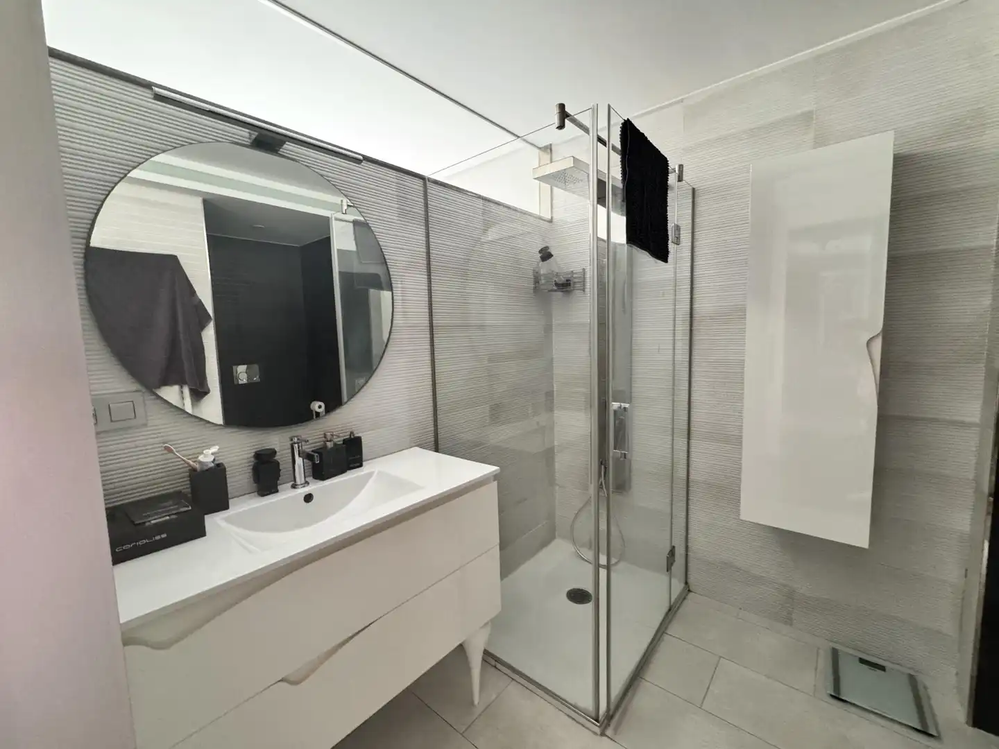 Flat for rent in Ronda do Carme, 50, Recatelo - O Carme Bathroom of Flat for rent in Lugo with Heating, Parquet flooring and Terrace