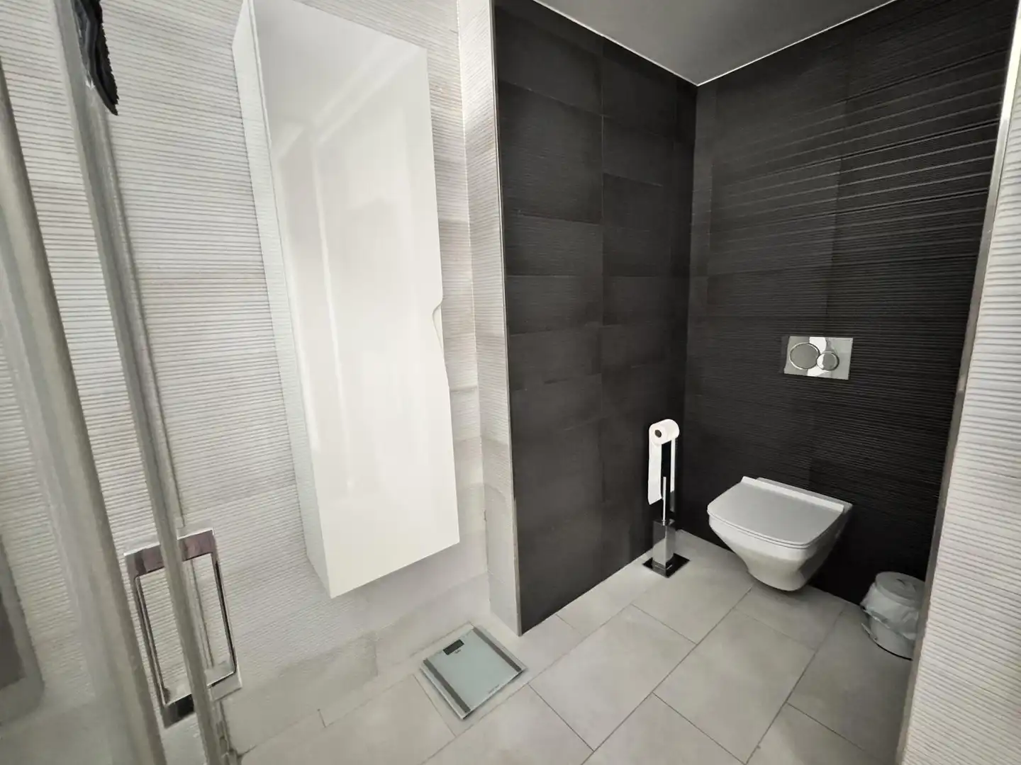 Flat for rent in Ronda do Carme, 50, Recatelo - O Carme Bathroom of Flat for rent in Lugo with Heating, Parquet flooring and Terrace