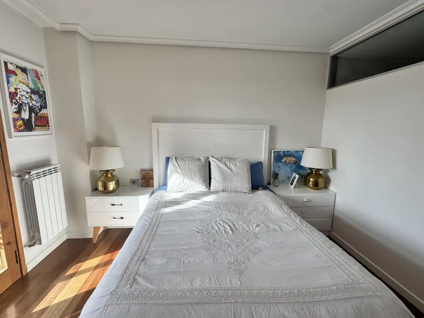 Flat for rent in Ronda do Carme, 50, Recatelo - O Carme Bedroom of Flat for rent in Lugo with Heating, Parquet flooring and Terrace