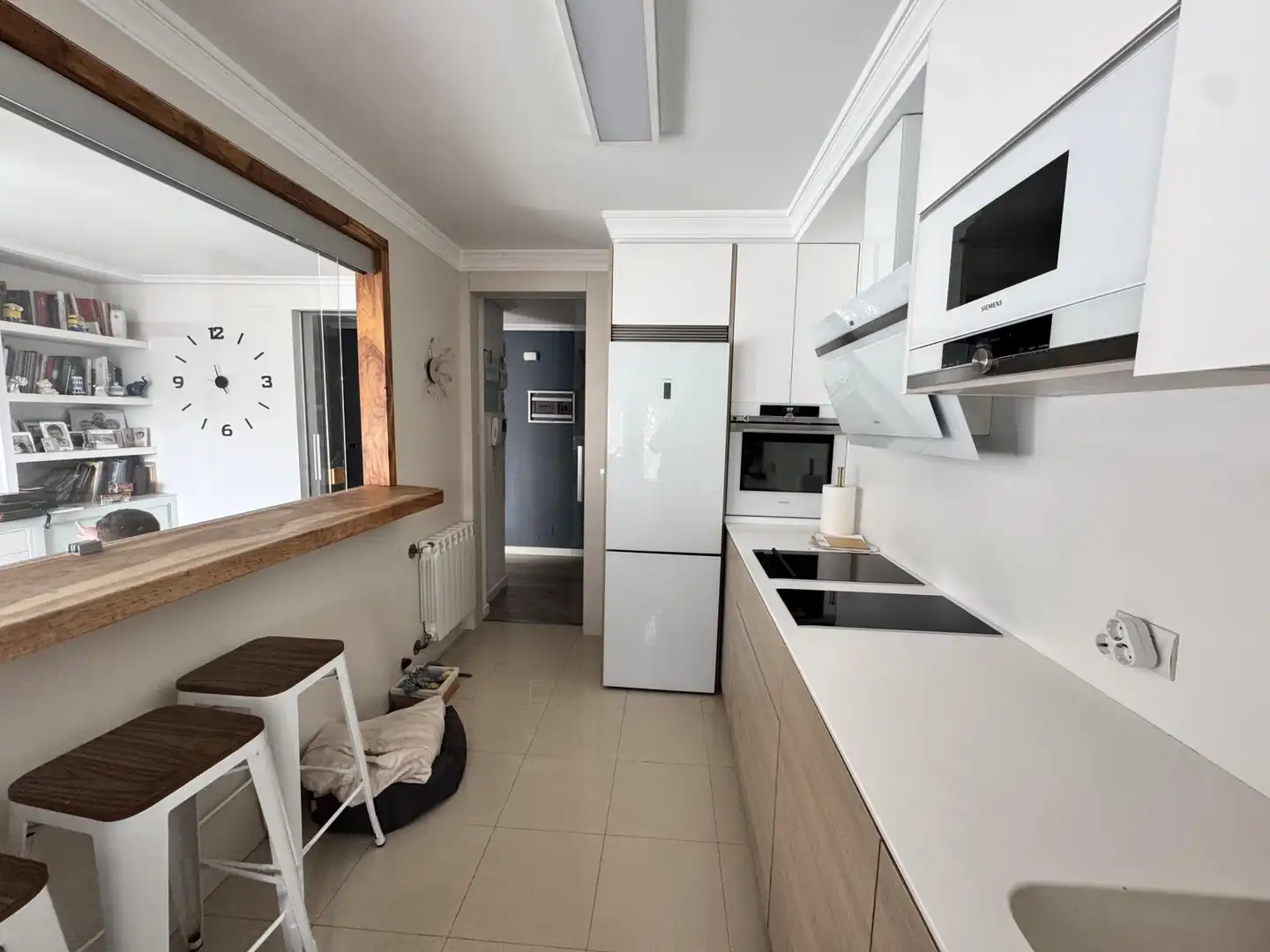 Flat for rent in Ronda do Carme, 50, Recatelo - O Carme Kitchen of Flat for rent in Lugo with Heating, Parquet flooring and Terrace