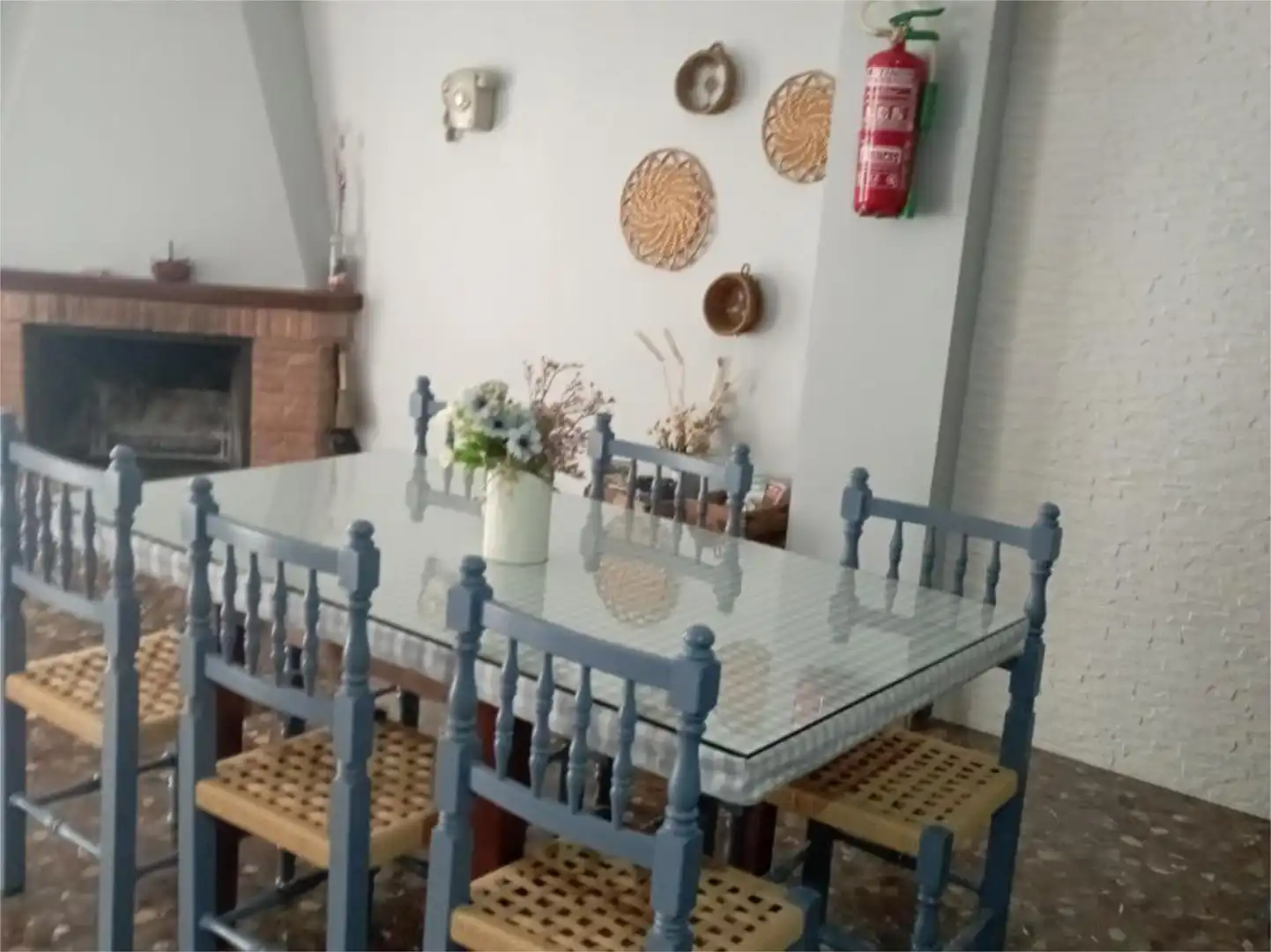 Dining room of Detached homes for sale in Cazorla  with Air Conditioner, Parquet flooring and Terrace