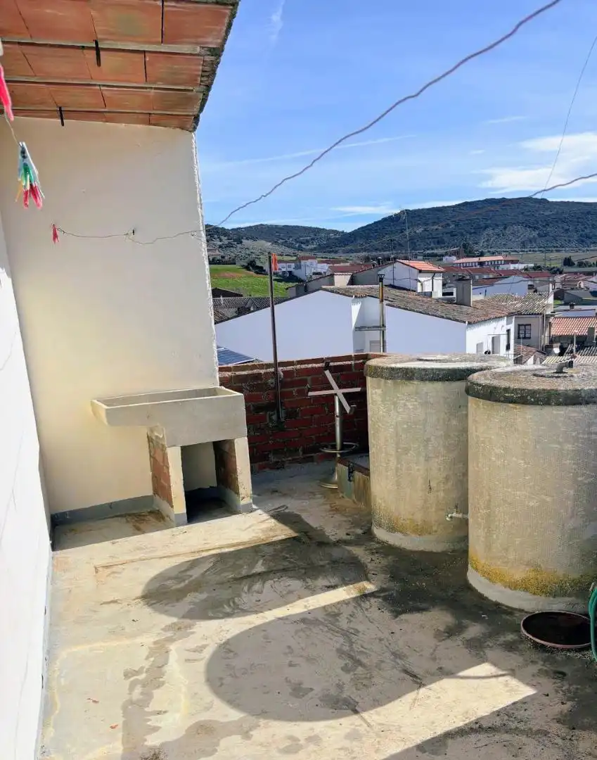 Detached homes for sale in Plaza del Alamo, 1, Los Navalucillos Exterior view of Detached homes for sale in Los Navalucillos with Terrace and Balcony