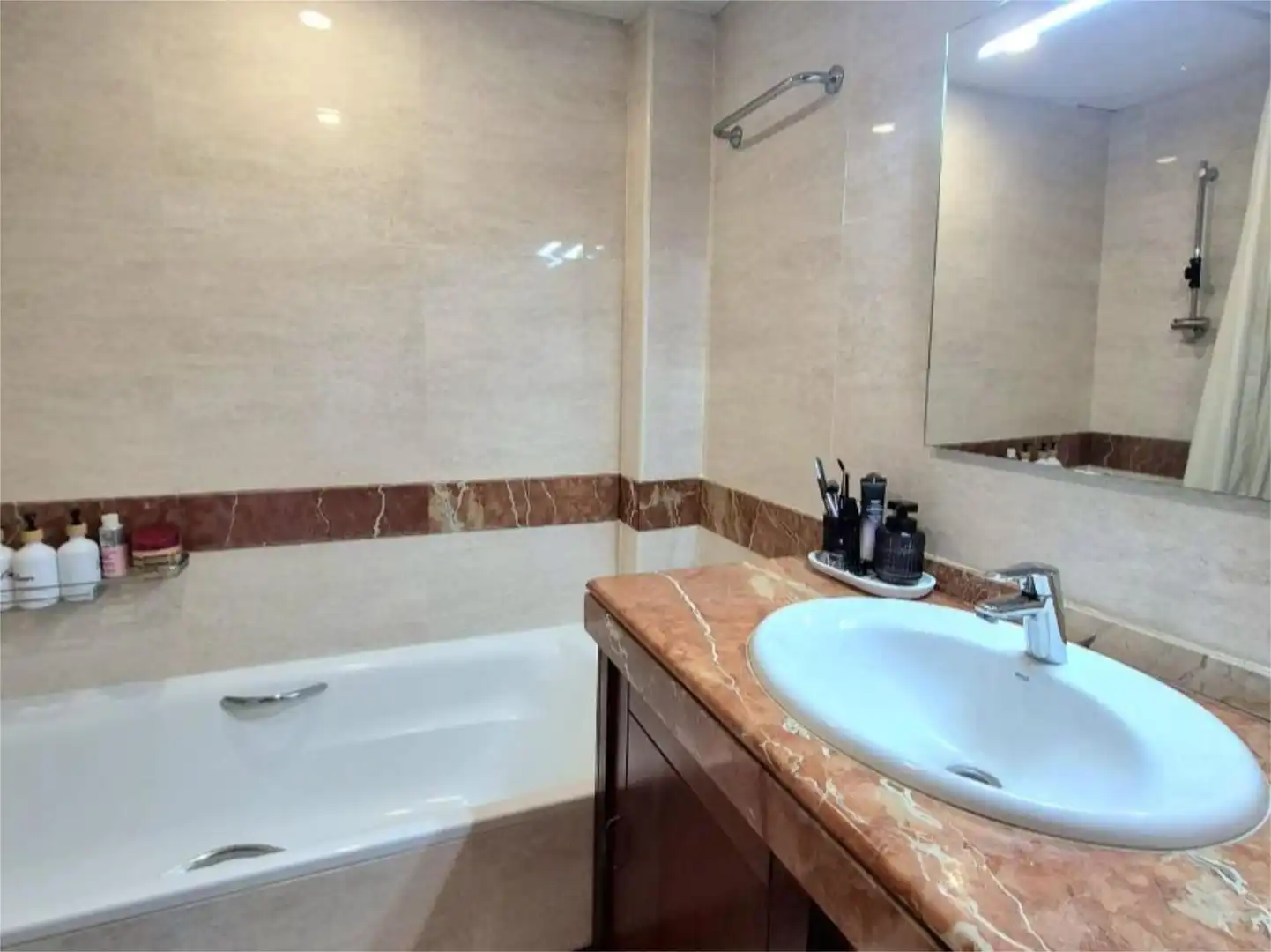 Bathroom of Houses for rent in Santiago del Teide  with Air Conditioner, Terrace and Swimming Pool