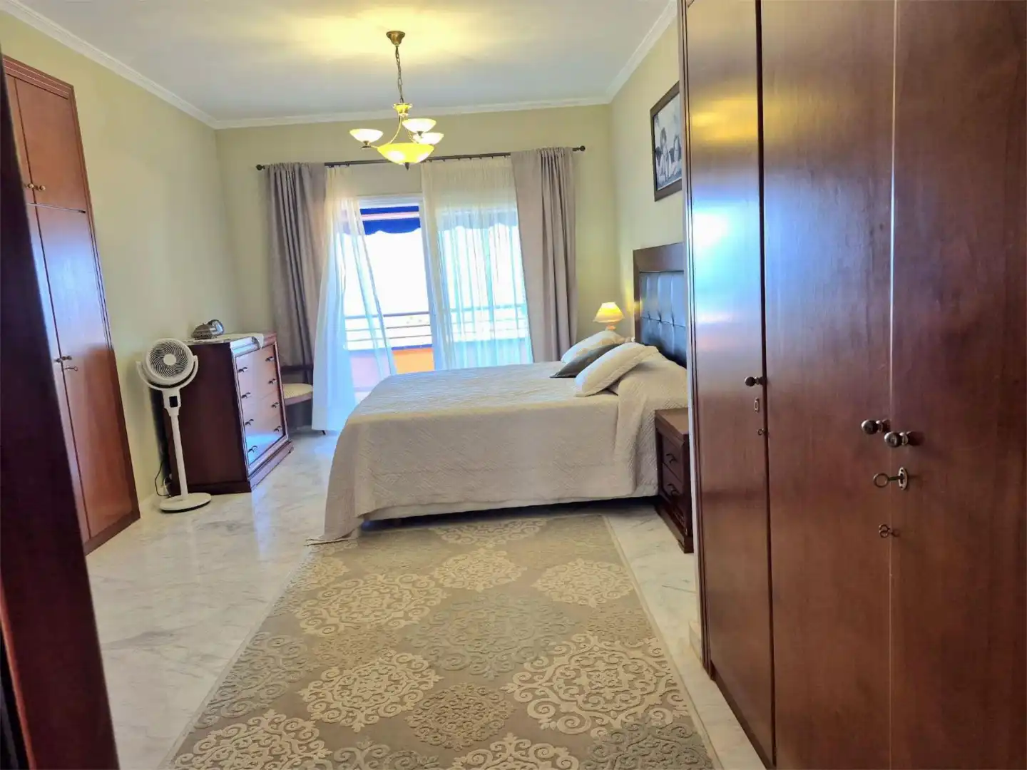 Bedroom of Houses for rent in Santiago del Teide  with Air Conditioner, Terrace and Swimming Pool