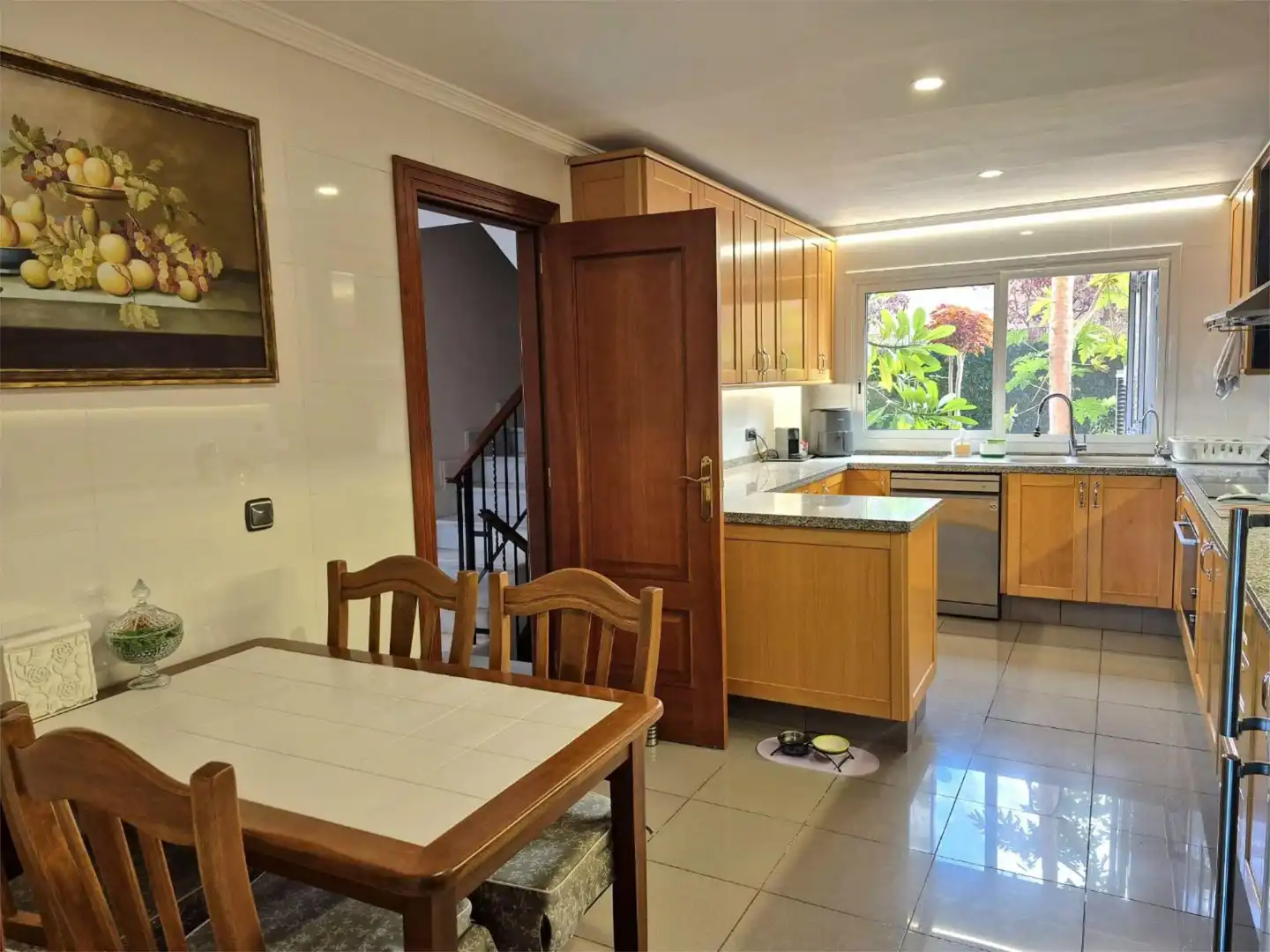 Kitchen of Houses for rent in Santiago del Teide  with Air Conditioner, Terrace and Swimming Pool