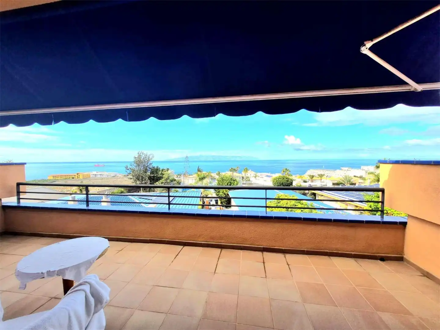 Terrace of Houses for rent in Santiago del Teide  with Air Conditioner, Terrace and Swimming Pool