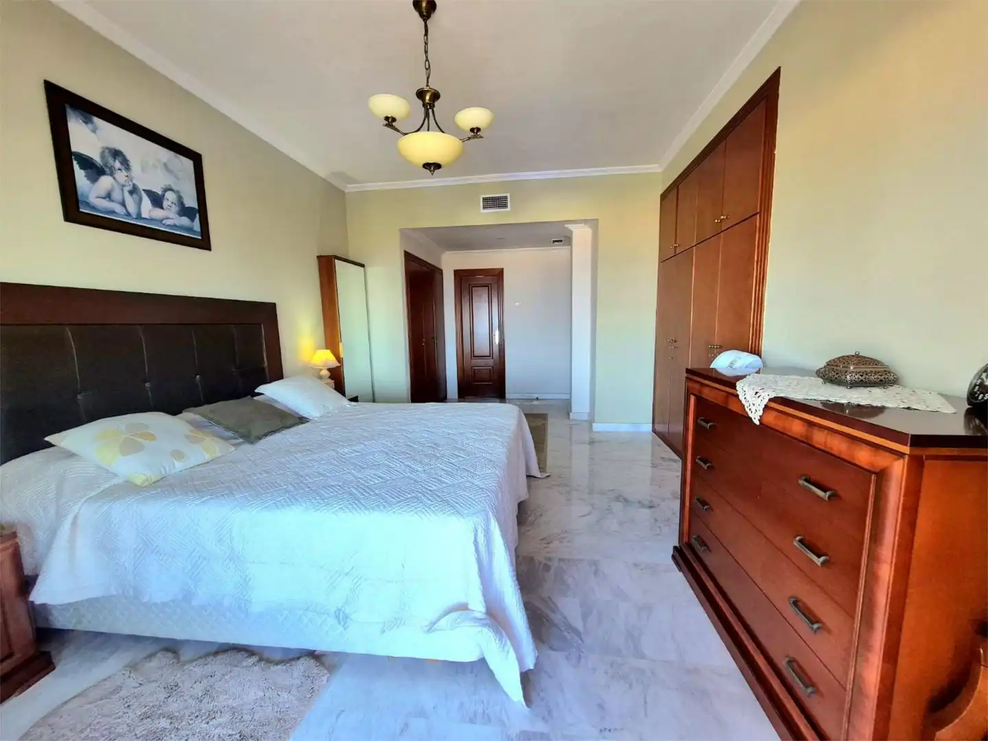 Bedroom of Houses for rent in Santiago del Teide  with Air Conditioner, Terrace and Swimming Pool