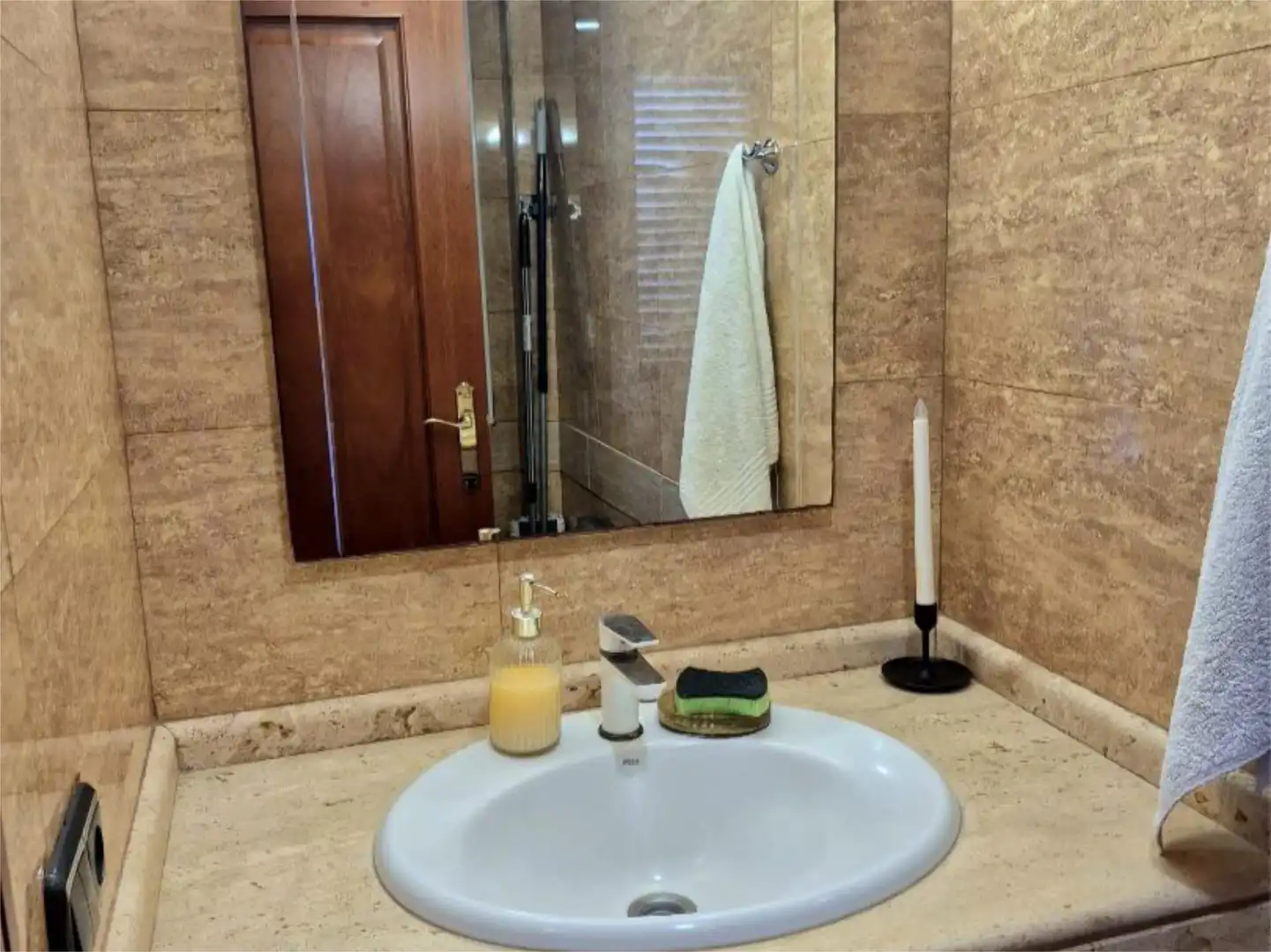 Bathroom of Houses for rent in Santiago del Teide  with Air Conditioner, Terrace and Swimming Pool