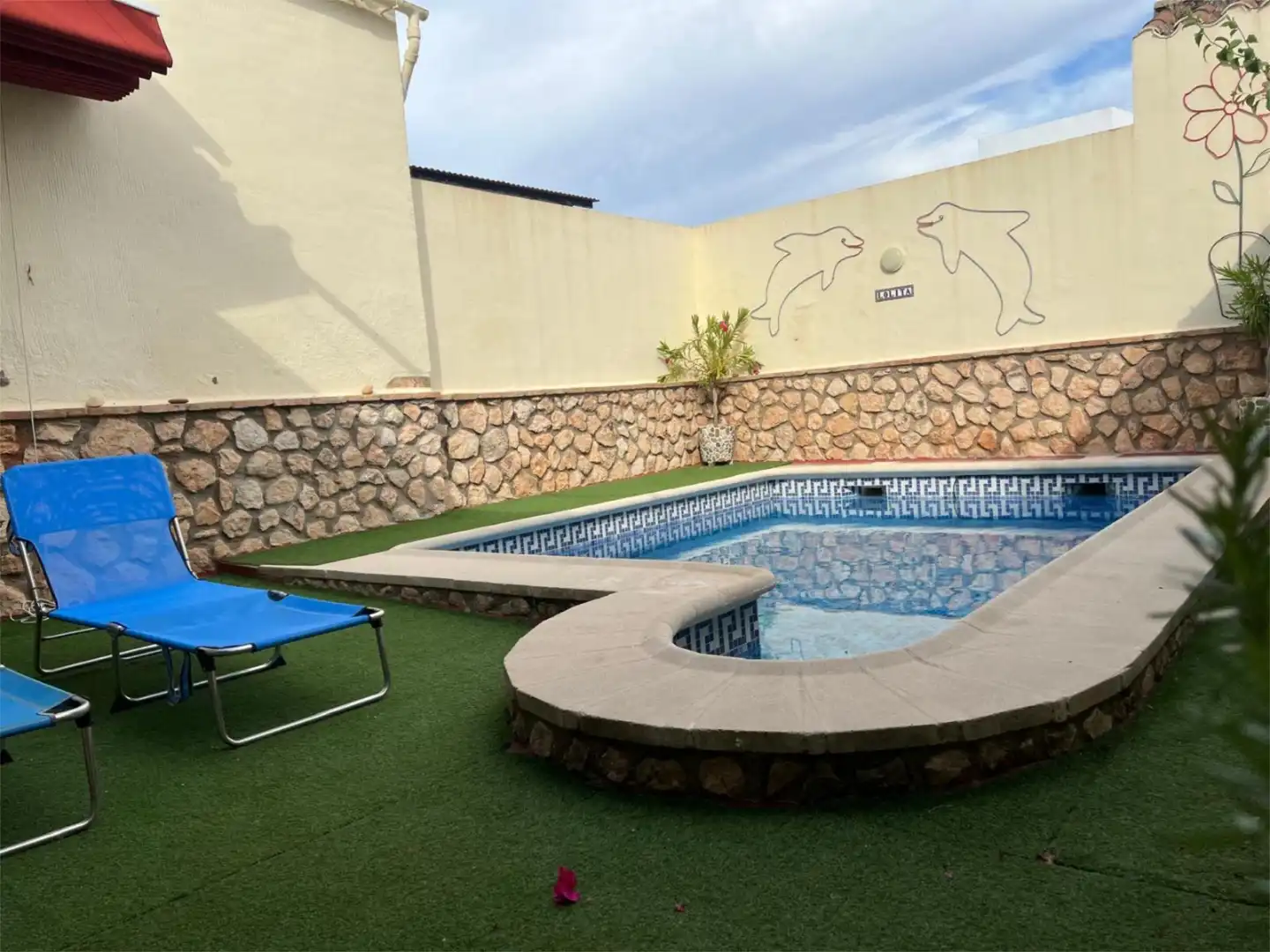 Piscina de Casa adosada en venta en Hornachuelos con Aire acondicionado, Piscina y Amueblado