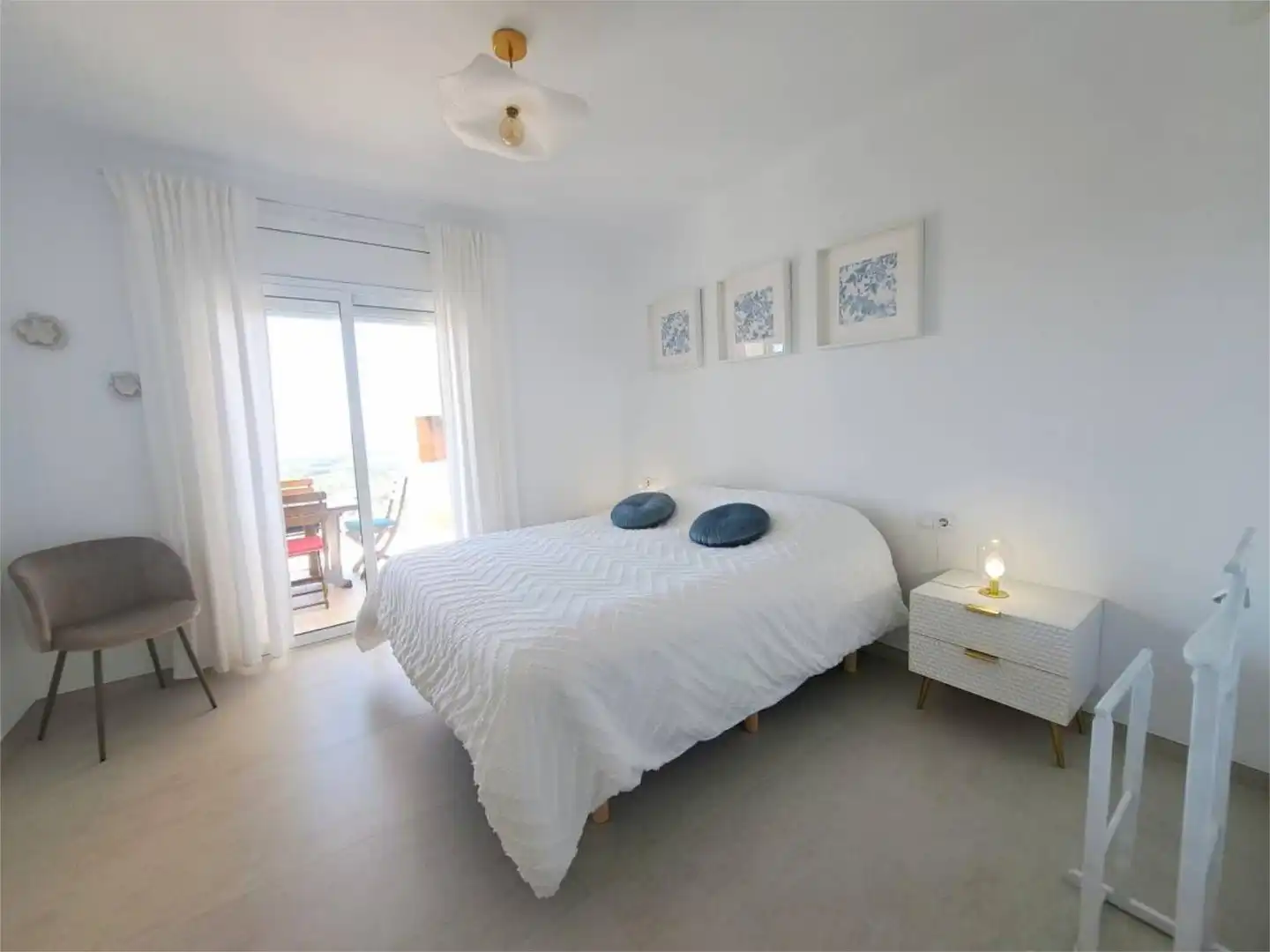 Houses for rent in Carrer Alacant, 40, Nord Bedroom of Houses for rent in Roses with Air Conditioner, Heating and Private garden