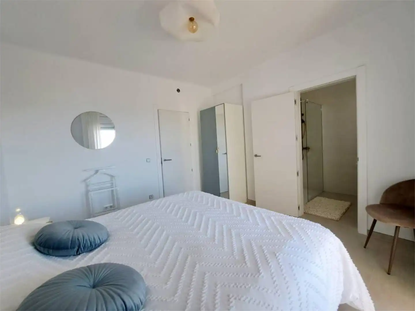 Houses for rent in Carrer Alacant, 40, Nord Bedroom of Houses for rent in Roses with Air Conditioner, Heating and Private garden