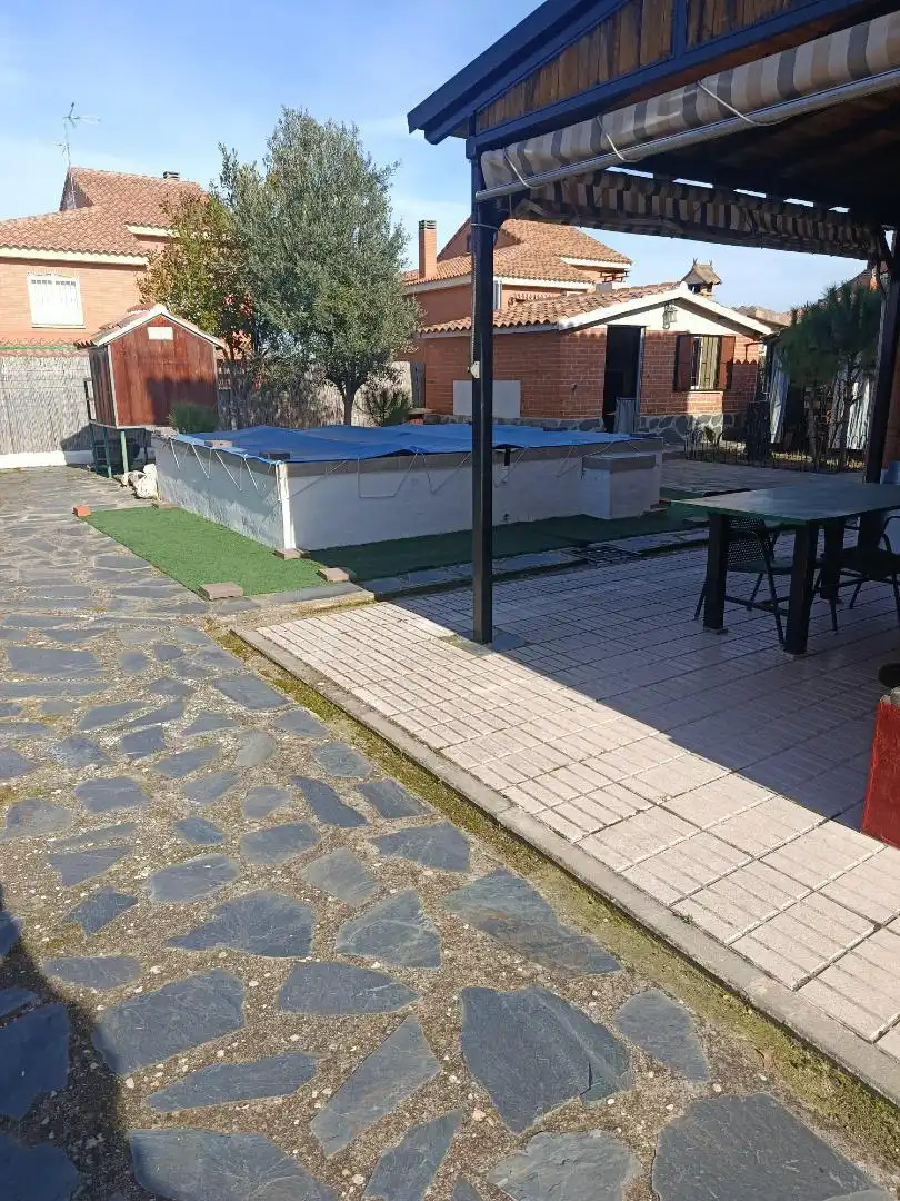 Terraza de Casa o chalet en venta en Moraleja de Enmedio con Piscina y Balcón