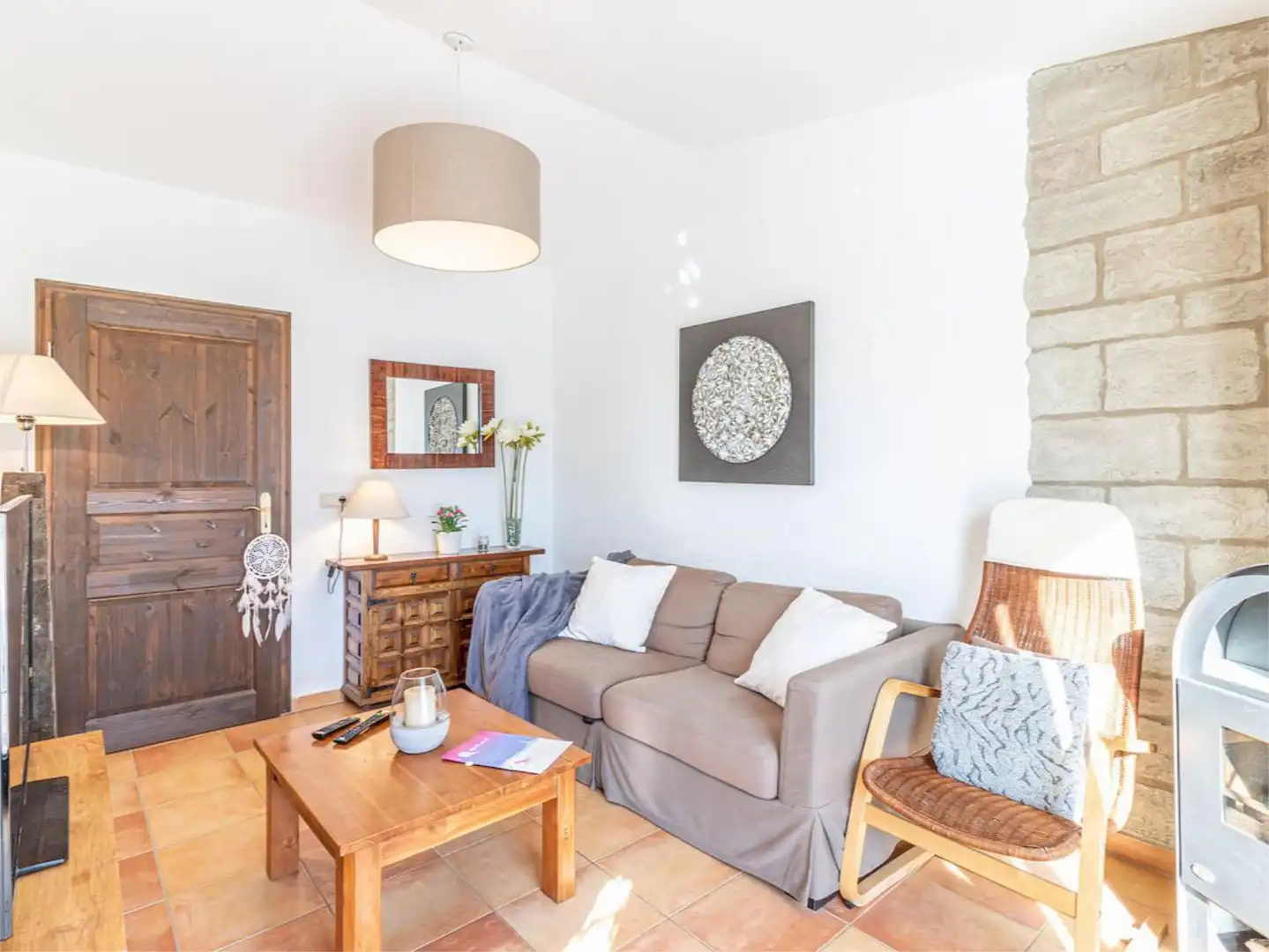 Detached homes for rent in Carrer Flamicell, 6, Tordera - Fluvià - Llobregat Living room of Detached homes for rent in Empuriabrava with Parquet flooring and Furnished