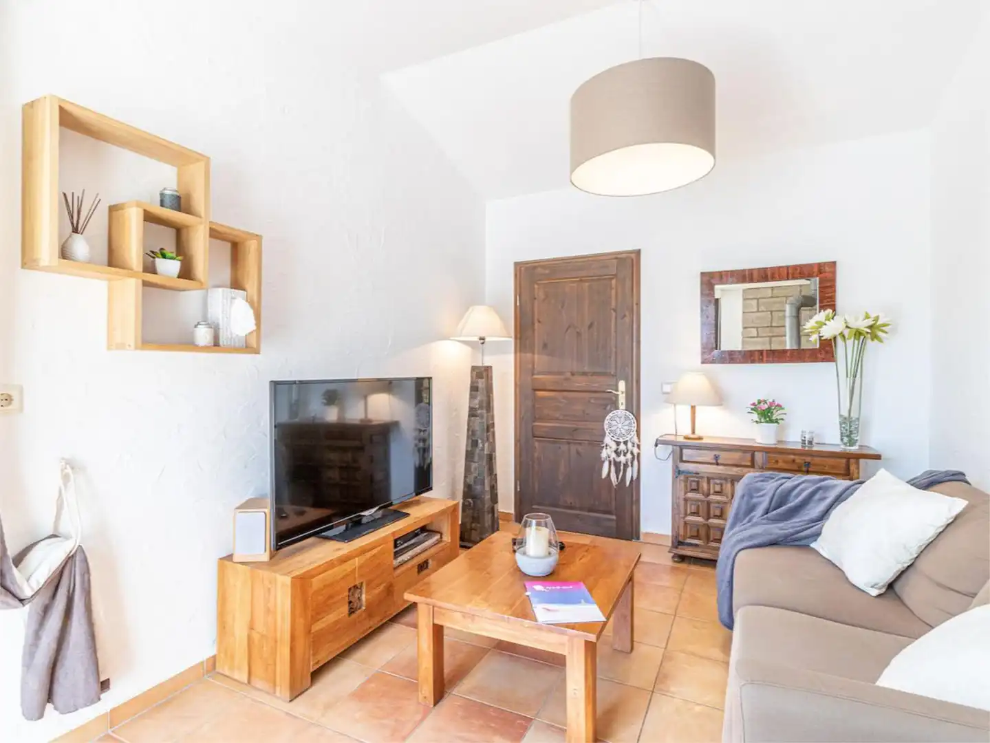 Detached homes for rent in Carrer Flamicell, 6, Tordera - Fluvià - Llobregat Living room of Detached homes for rent in Empuriabrava with Parquet flooring and Furnished