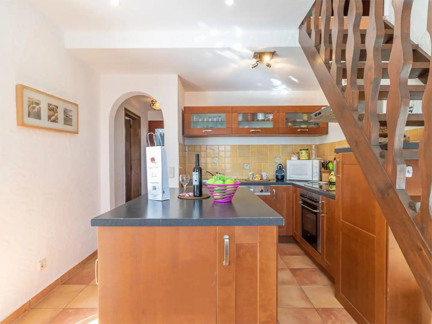 Detached homes for rent in Carrer Flamicell, 6, Tordera - Fluvià - Llobregat Kitchen of Detached homes for rent in Empuriabrava with Parquet flooring and Furnished