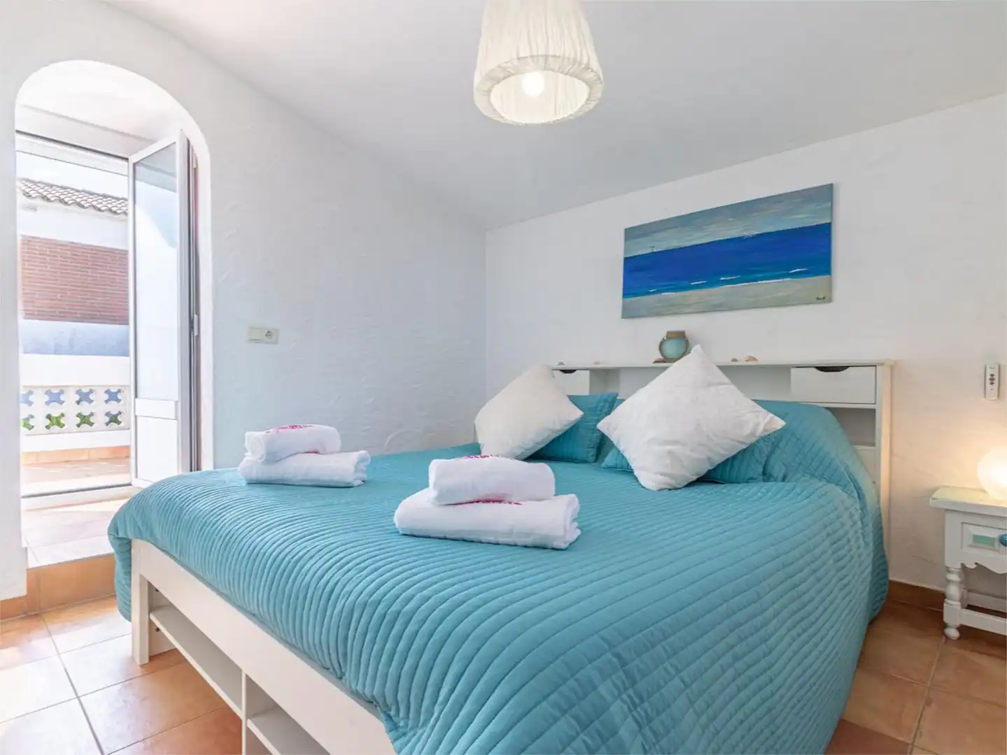 Detached homes for rent in Carrer Flamicell, 6, Tordera - Fluvià - Llobregat Bedroom of Detached homes for rent in Empuriabrava with Parquet flooring and Furnished