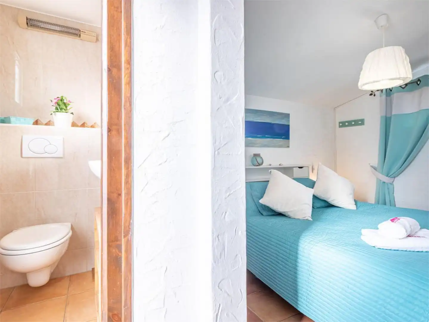 Detached homes for rent in Carrer Flamicell, 6, Tordera - Fluvià - Llobregat Bedroom of Detached homes for rent in Empuriabrava with Parquet flooring and Furnished