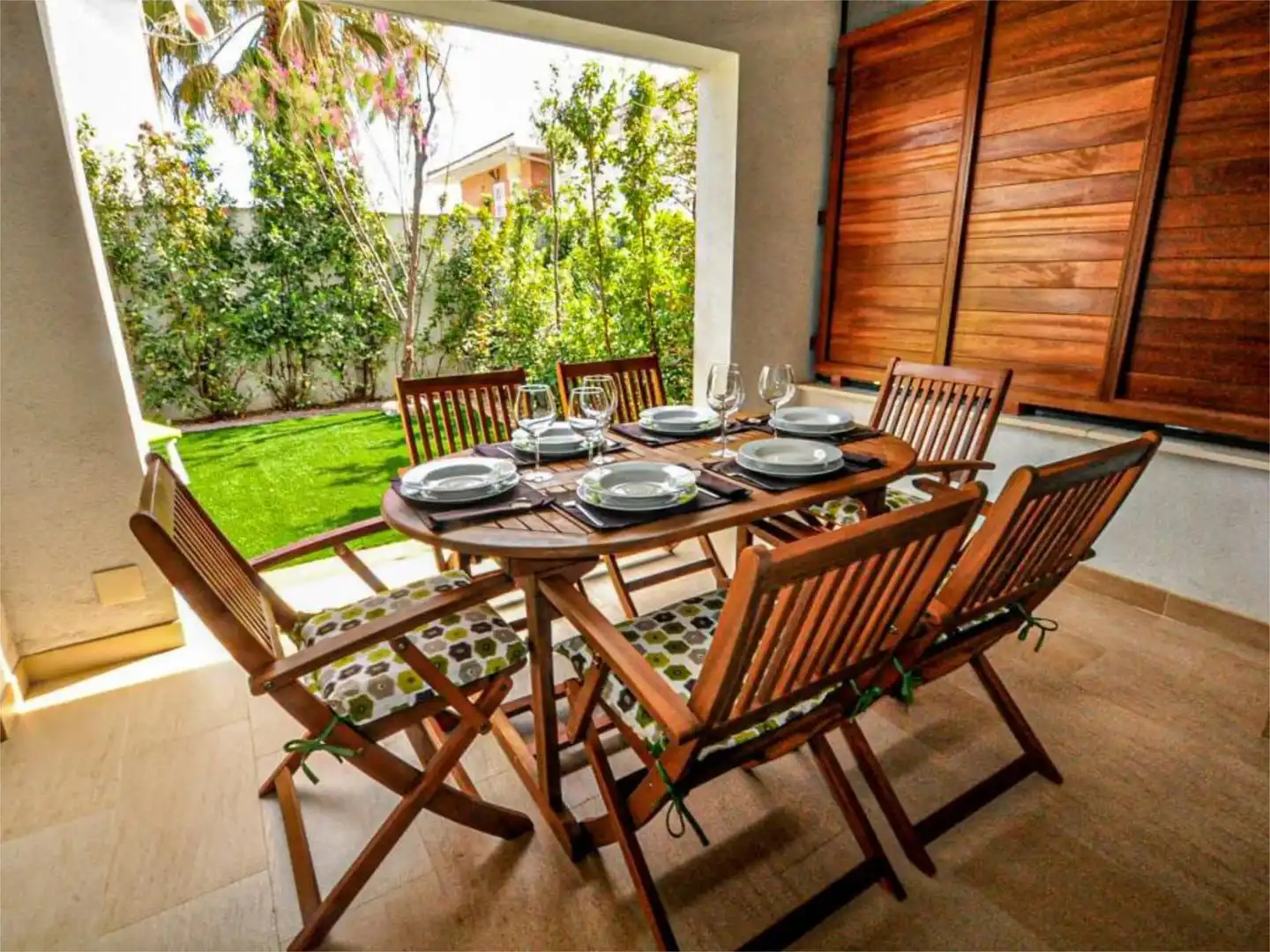 Casa o chalet de alquiler en Carrer de Alfred Sisley, 1, El Dorado Platja Terraza de Casa o chalet de alquiler en Cambrils con Aire acondicionado, Calefacción y Jardín privado