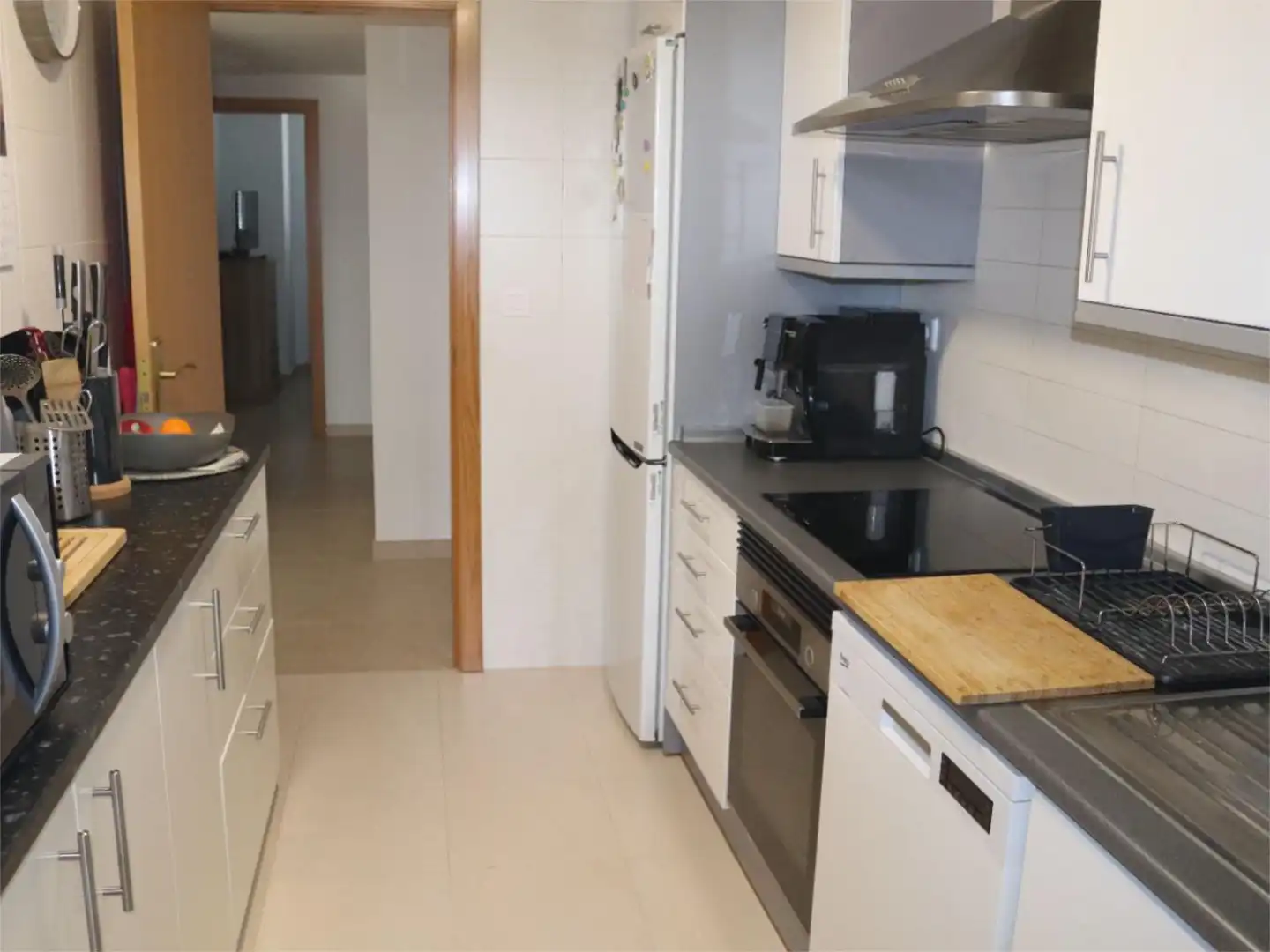 Kitchen of Flat for sale in Villajoyosa / La Vila Joiosa  with Air Conditioner, Terrace and Swimming Pool