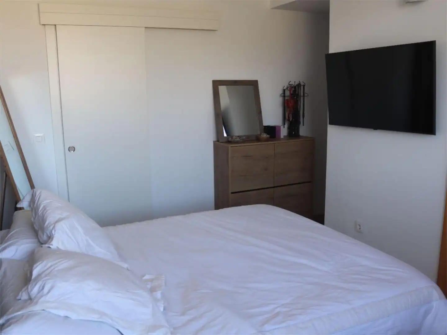 Bedroom of Flat for sale in Villajoyosa / La Vila Joiosa  with Air Conditioner, Terrace and Swimming Pool