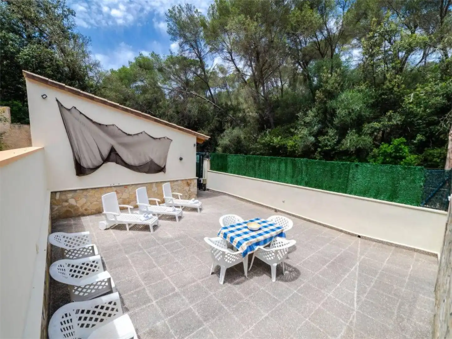 Detached homes for rent in Carrer de la Pleta d'en Manresa, 1, Cala Santanyí Terrace of Detached homes for rent in Santanyí with Air Conditioner, Heating and Private garden