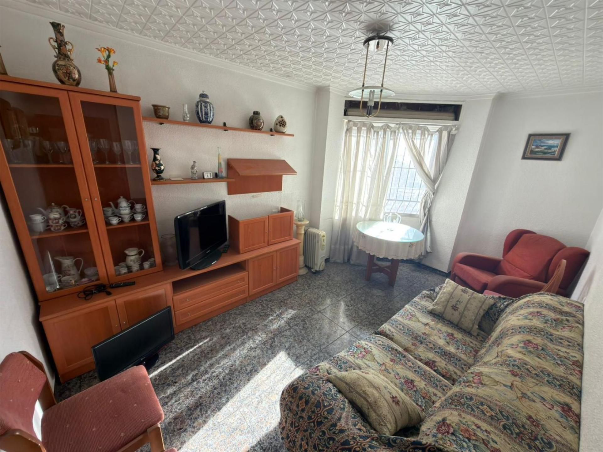 Living room of Flat for sale in Beniel  with Air Conditioner, Furnished and Community parking