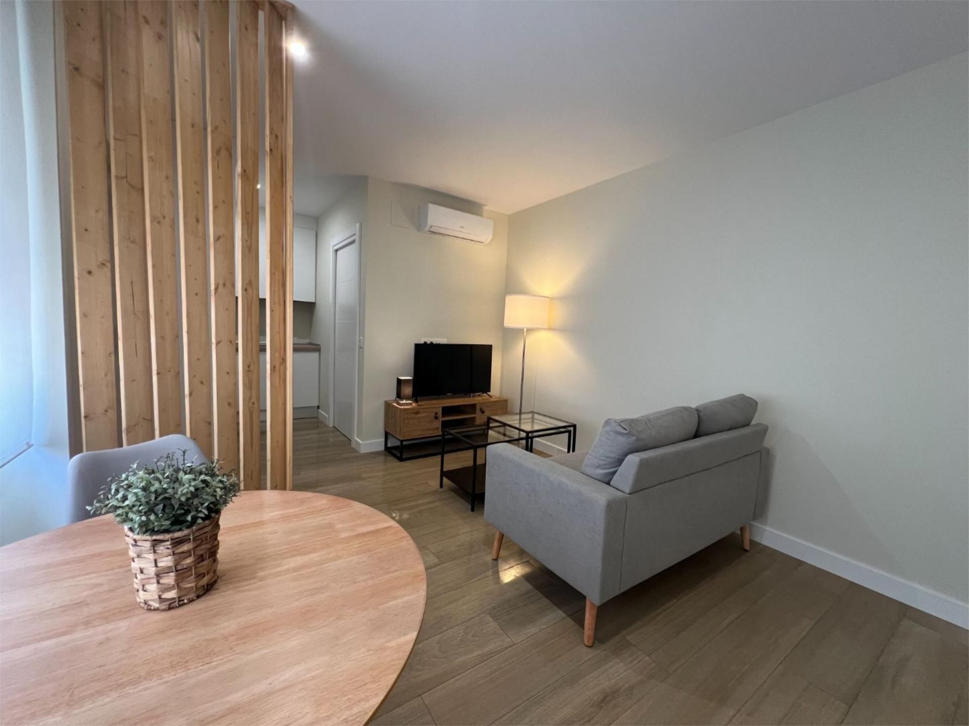 Living room of Study for rent in Badajoz Capital  with Air Conditioner