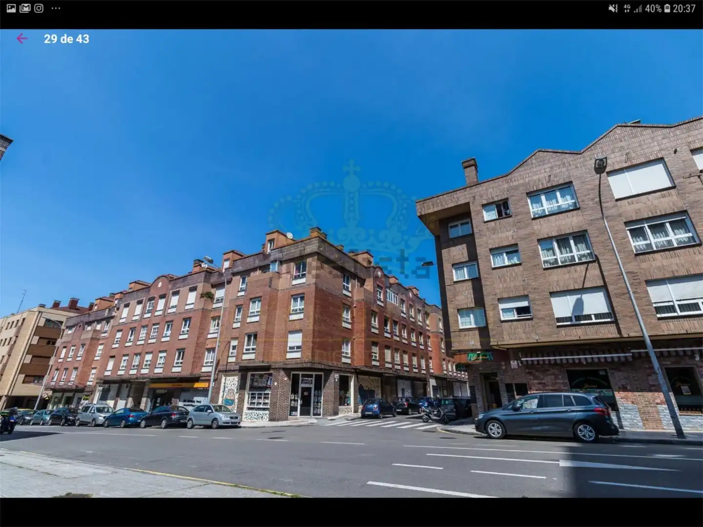 Exterior view of Flat for sale in Gijón 