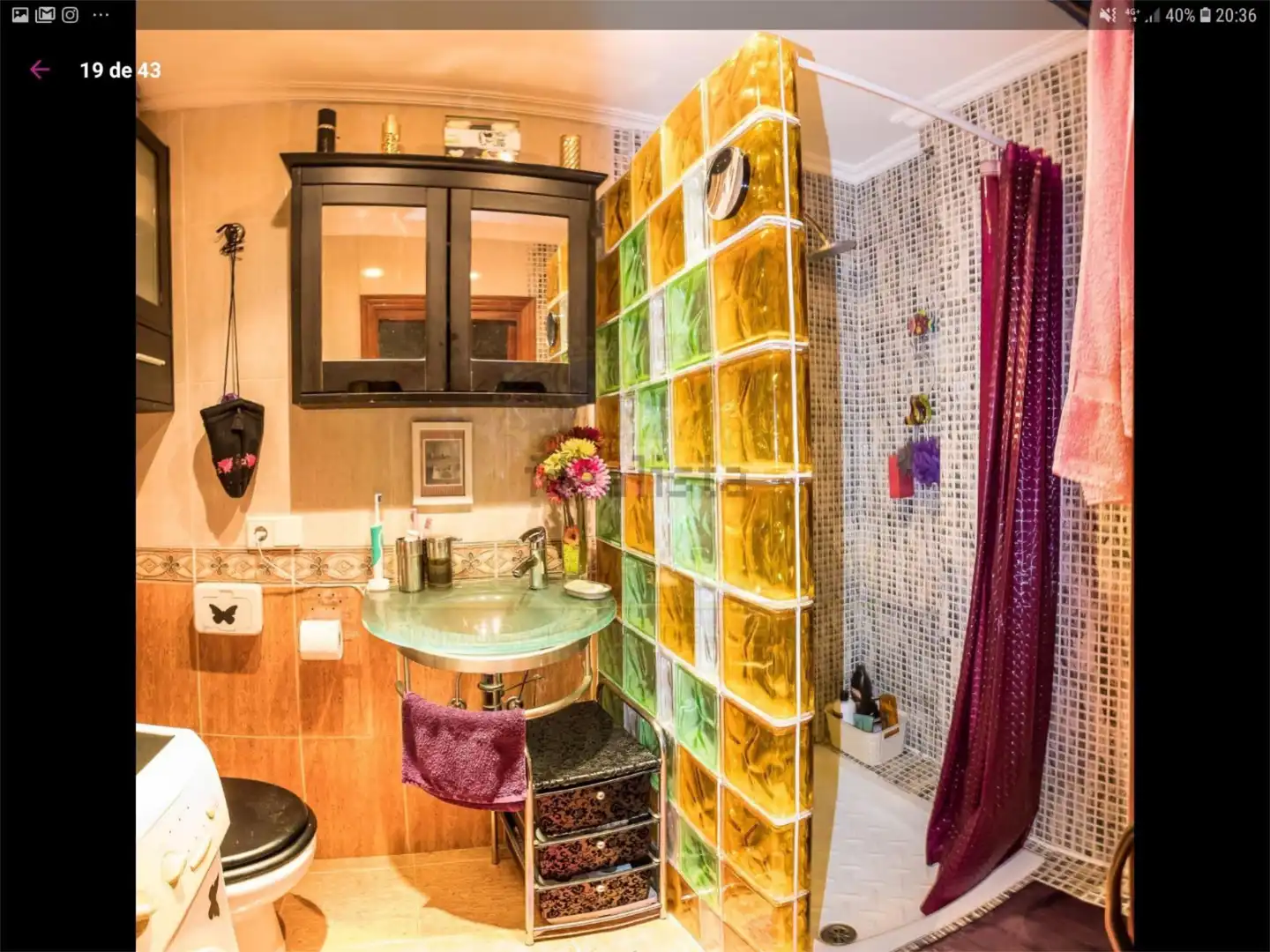 Bathroom of Flat for sale in Gijón 