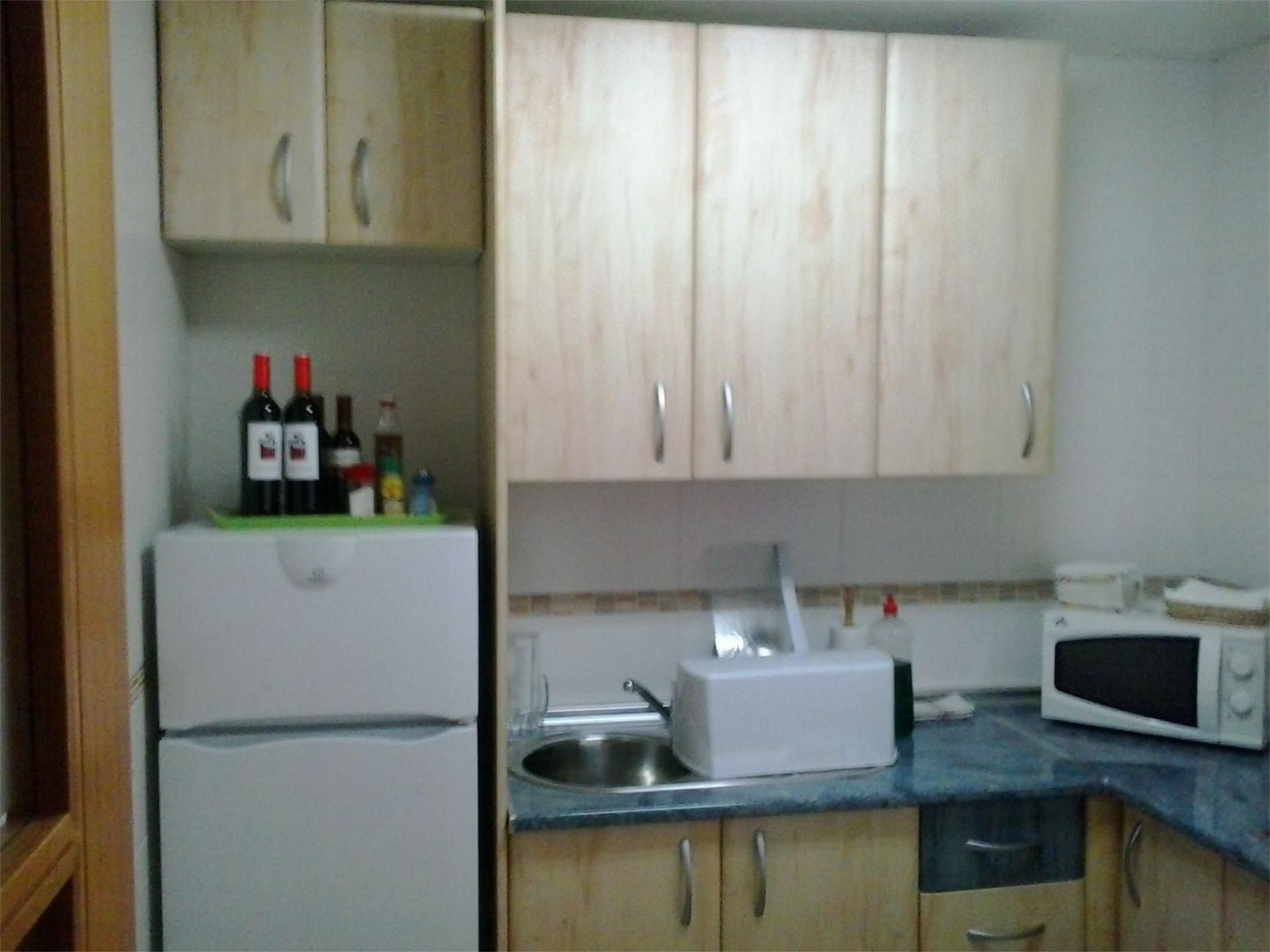 Cocina de Piso de alquiler en Daimiel con Calefacción, Parquet y Terraza