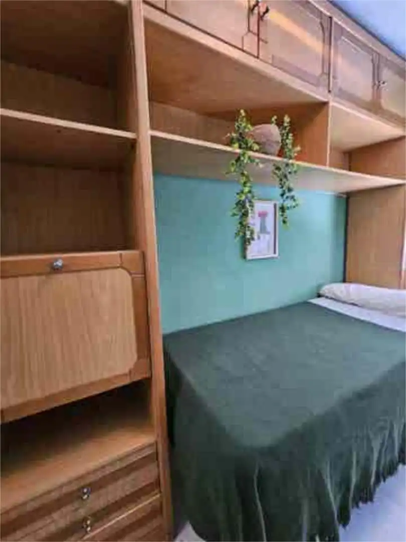 Bedroom of Flat for sale in Madrid  with Heating and Furnished