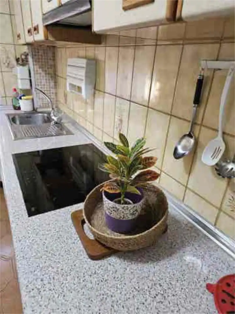 Kitchen of Flat for sale in Madrid  with Heating and Furnished