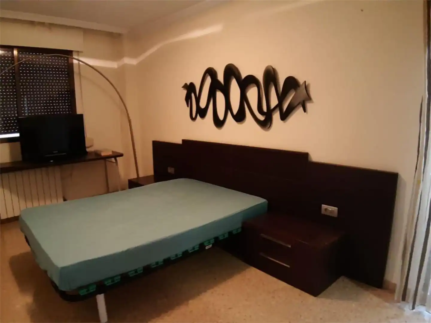 Bedroom of Flat for rent in Castellón de la Plana / Castelló de la Plana  with Air Conditioner, Heating and Terrace