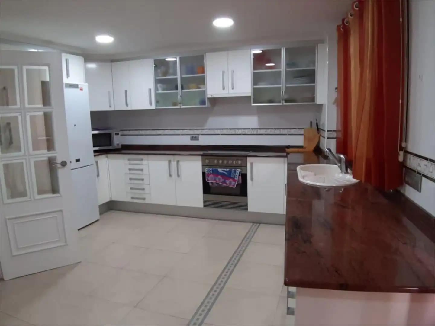Kitchen of Flat for rent in Castellón de la Plana / Castelló de la Plana  with Air Conditioner, Heating and Terrace