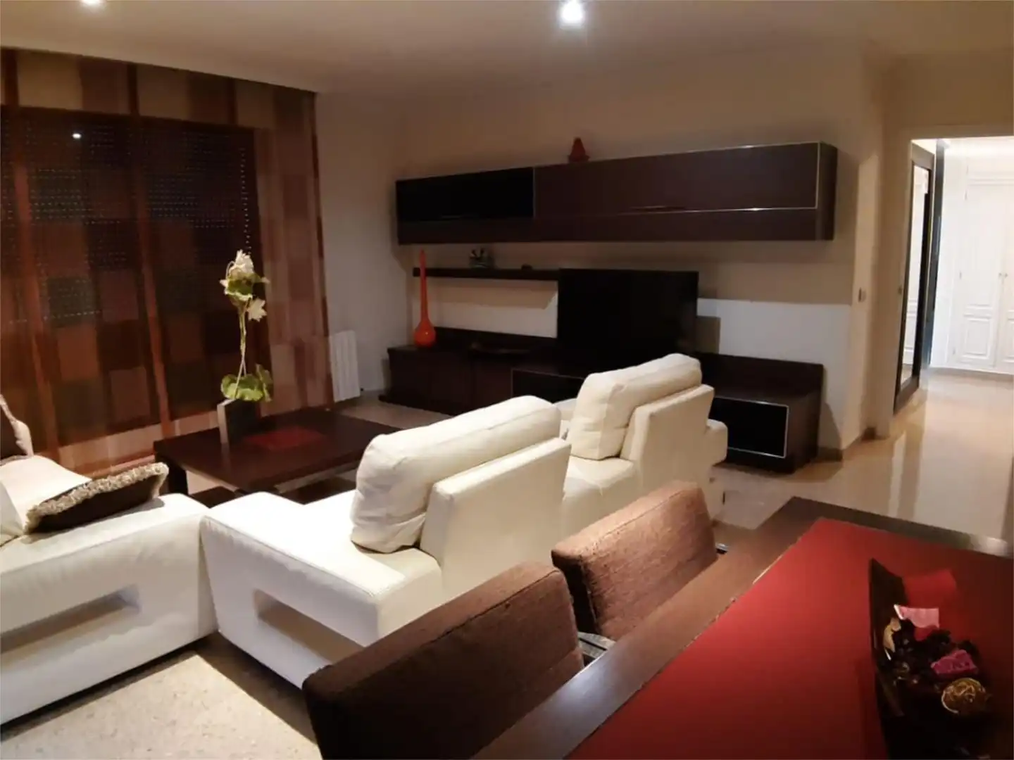 Living room of Flat for rent in Castellón de la Plana / Castelló de la Plana  with Air Conditioner, Heating and Terrace