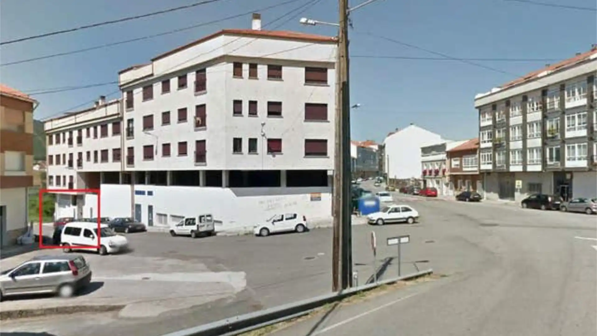 Vista exterior de Garaje de alquiler en Noia