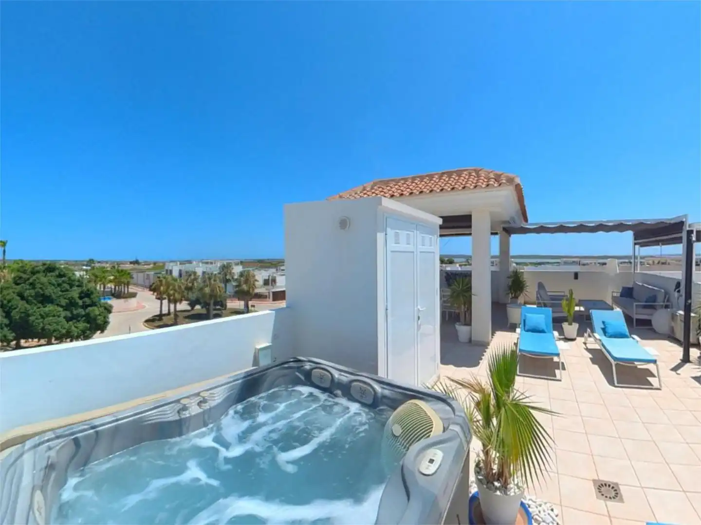 Terraza de Piso en venta en Rojales con Aire acondicionado, Calefacción y Jardín privado