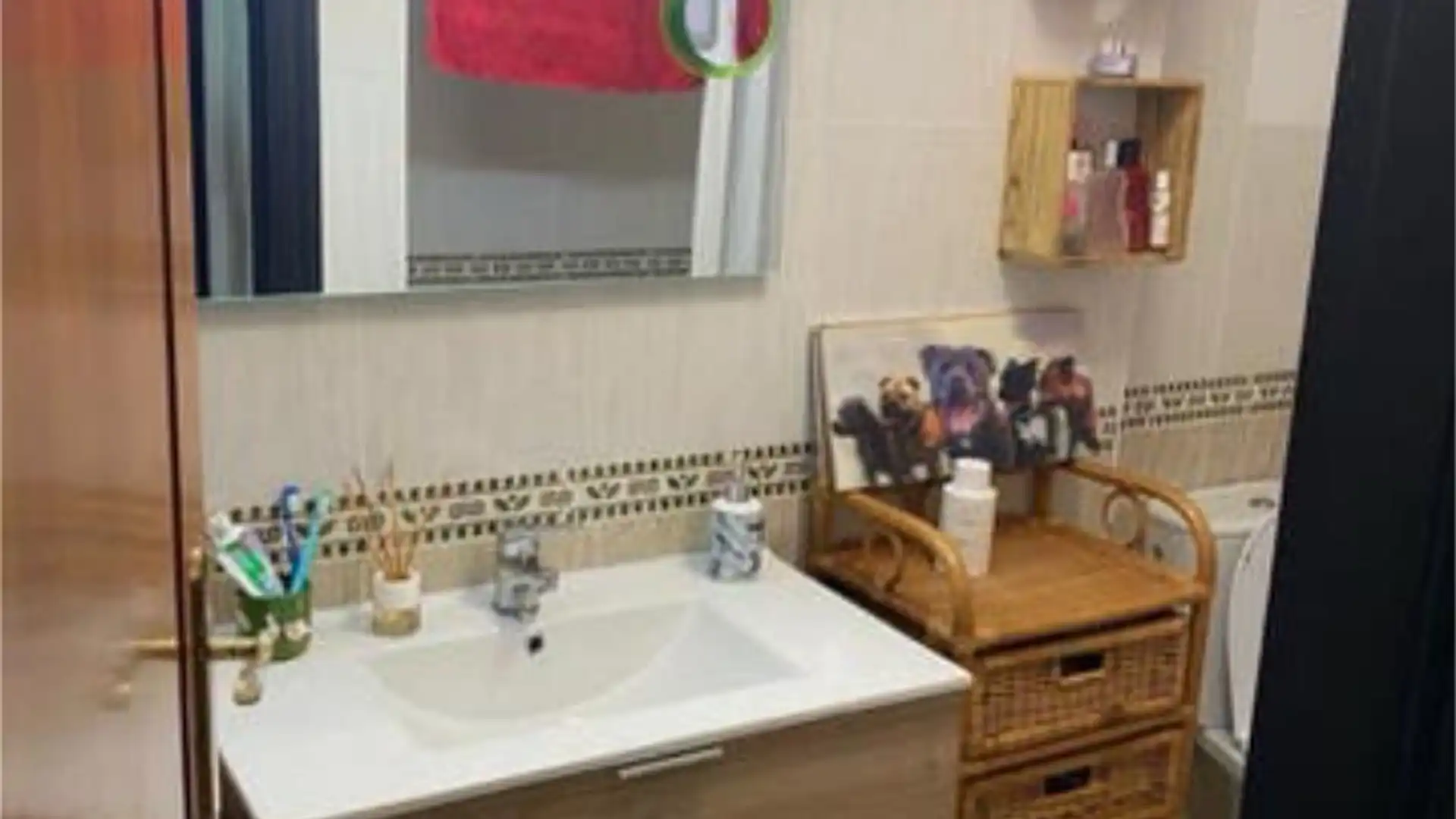 Wohnungen zum Verkauf in Zona Galúa - Calnegre Badezimmer von Wohnungen zum Verkauf in La Manga del Mar Menor mit Heizung, Privatgarten und Terrasse