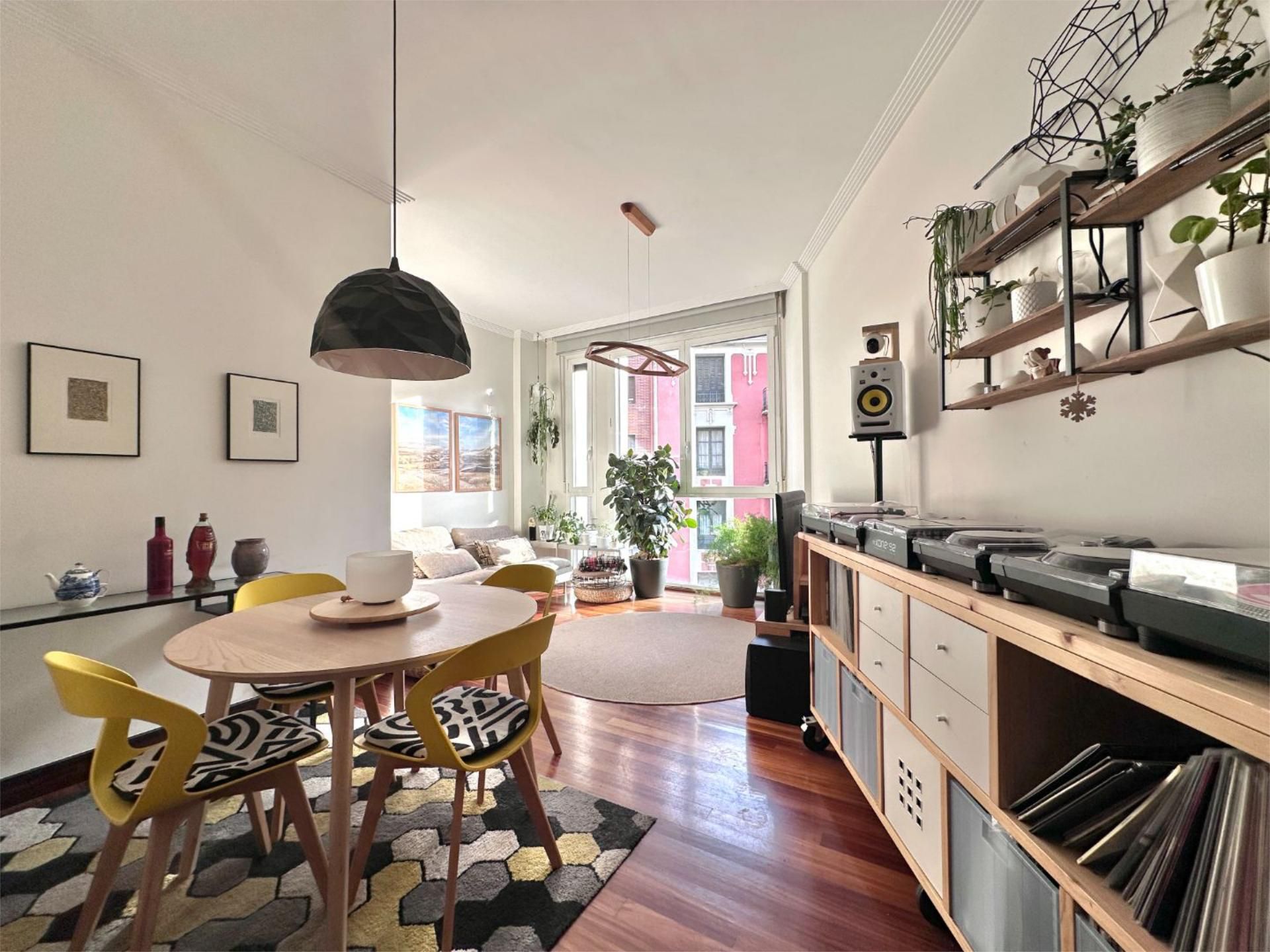 Sala d'estar de Pis en venda en Bilbao 