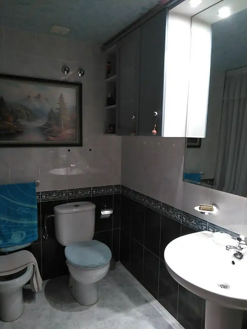Baño de Casa adosada en venta en Borja con Calefacción, Jardín privado y Terraza