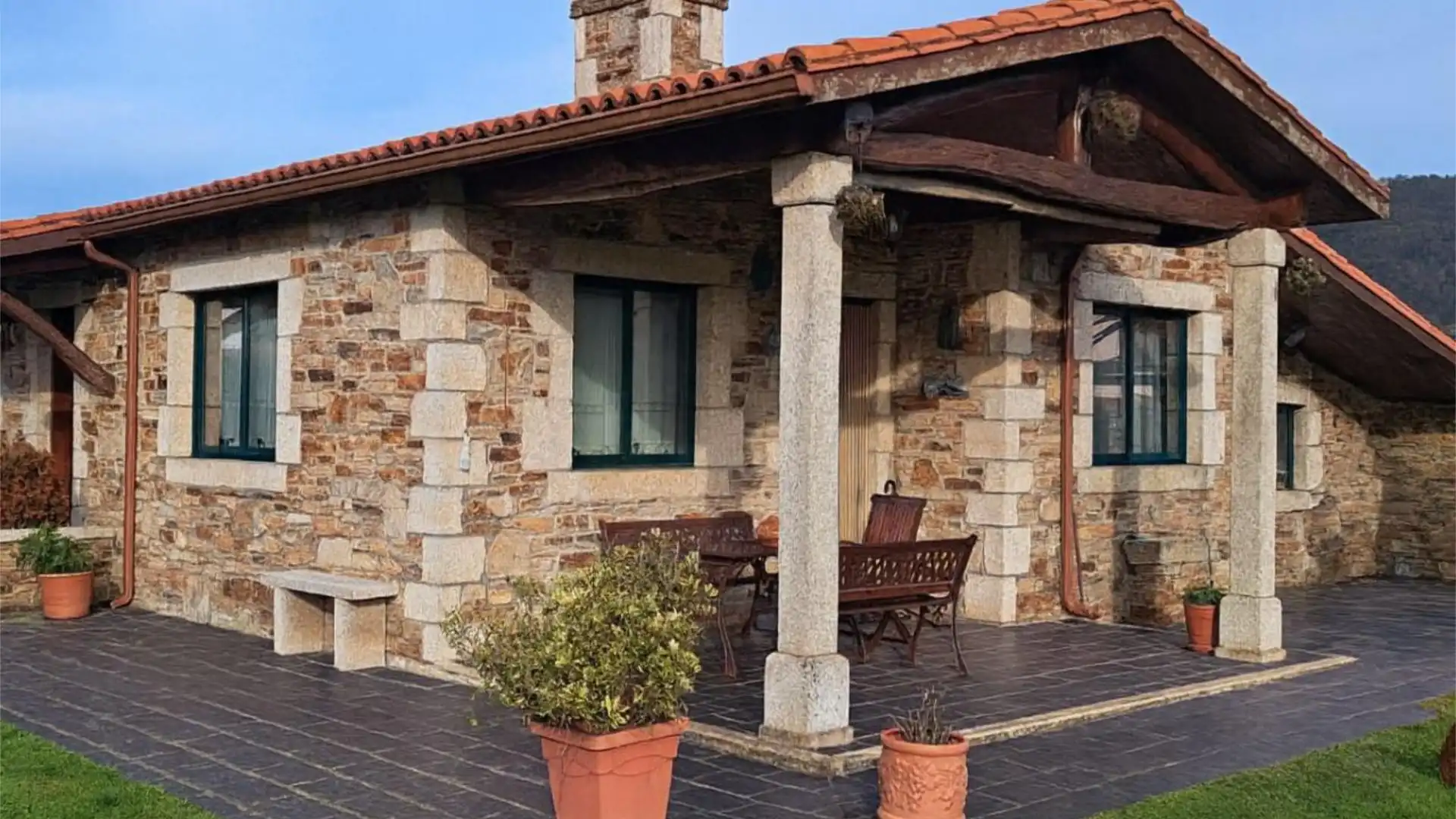 Exterior view of Houses for sale in Ferrol  with Heating and Private garden