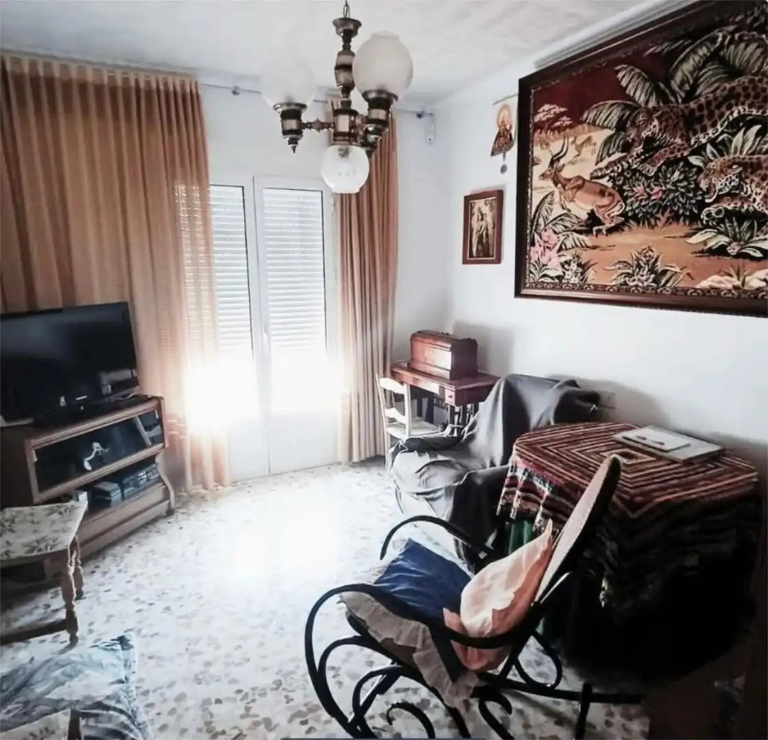 Sala d'estar de Casa o xalet en venda en Benamaurel amb Calefacció, Jardí privat i Terrassa