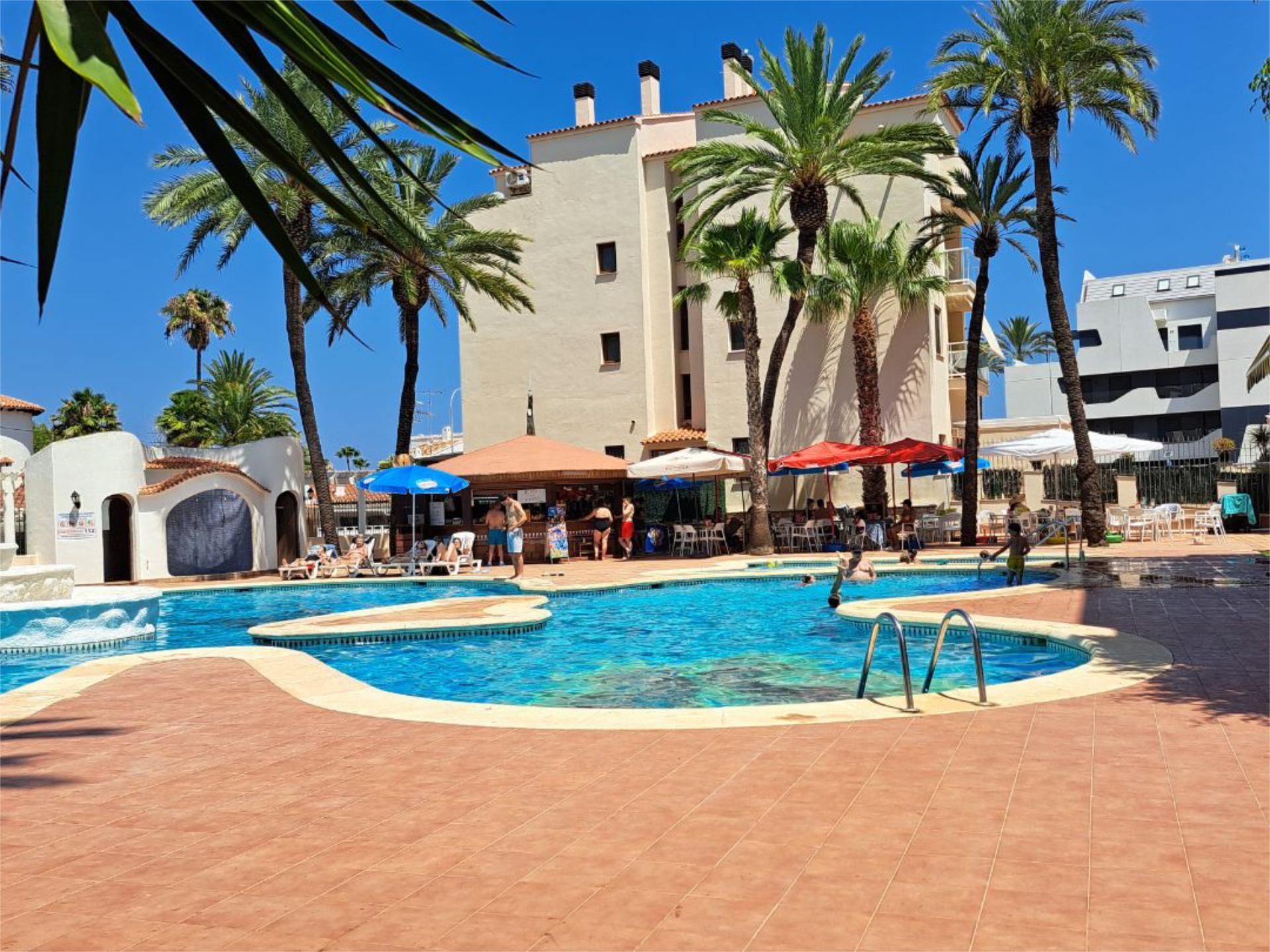Swimming pool of Apartment for sale in Dénia  with Air Conditioner, Heating and Private garden
