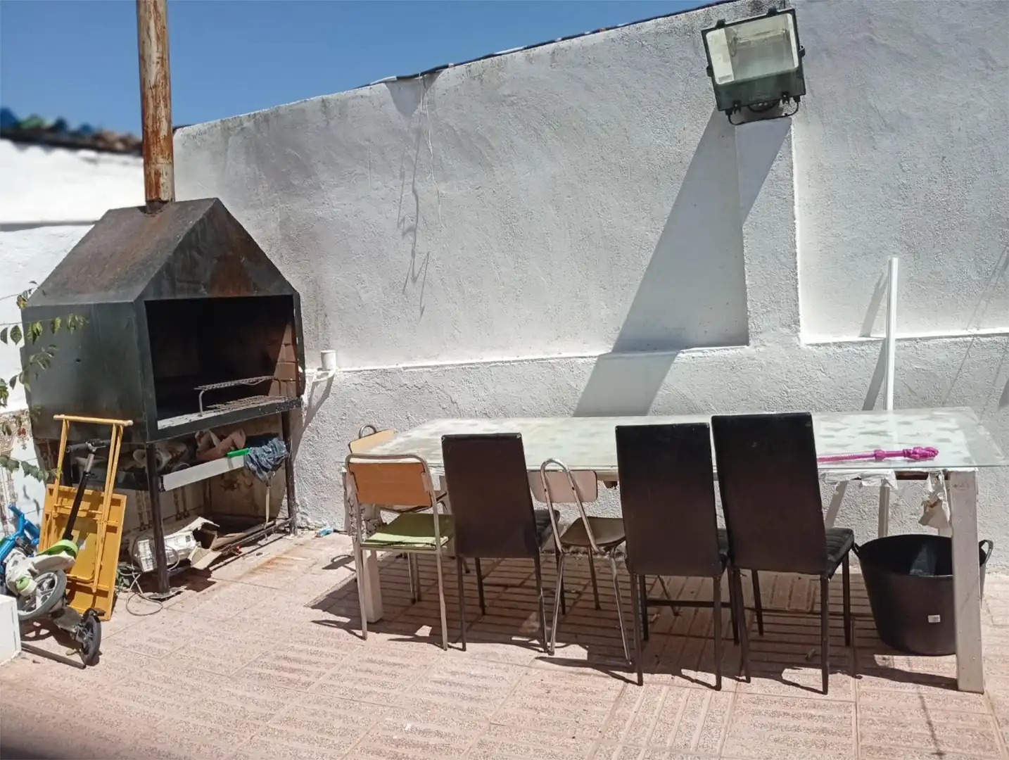 Casa adosada en venda a Calle Callao, 63, Las Mercedes - El Carmen Terrassa de Casa adosada en venda en Puertollano amb Aire condicionat