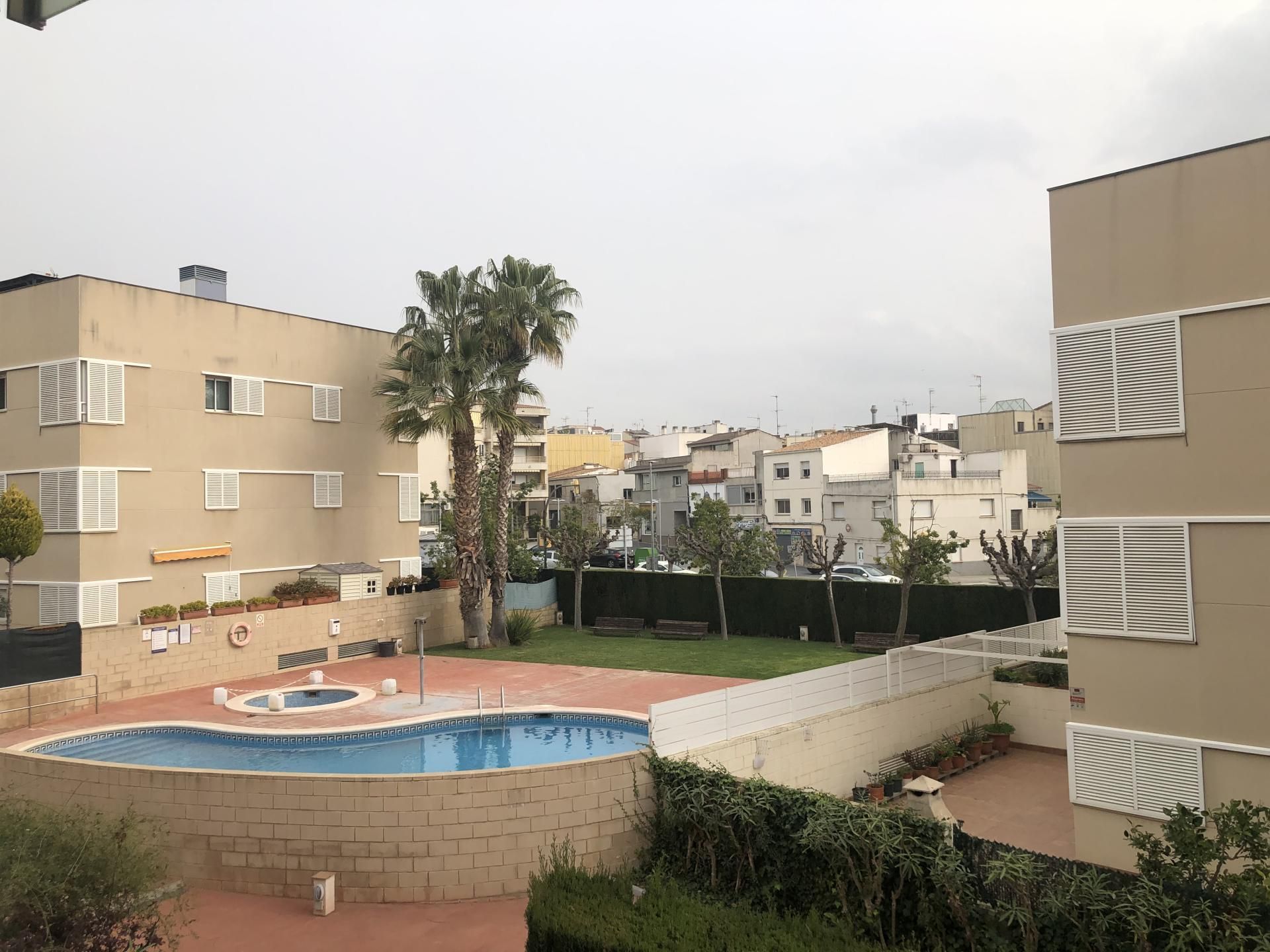 Swimming pool of Flat for sale in Calafell  with Air Conditioner, Heating and Parquet flooring