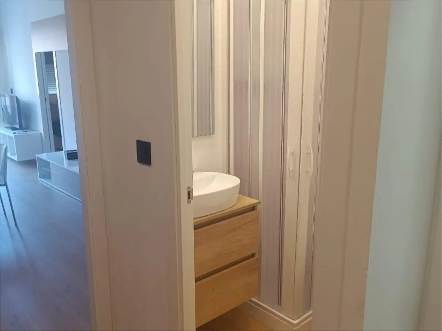 Wohnung zur Miete in Carrer de Pau Alsina, 100, El Camp d'en Grassot i Gràcia Nova Badezimmer von Wohnung zur Miete in Barcelona mit Klimaanlage, Heizung und Parkett